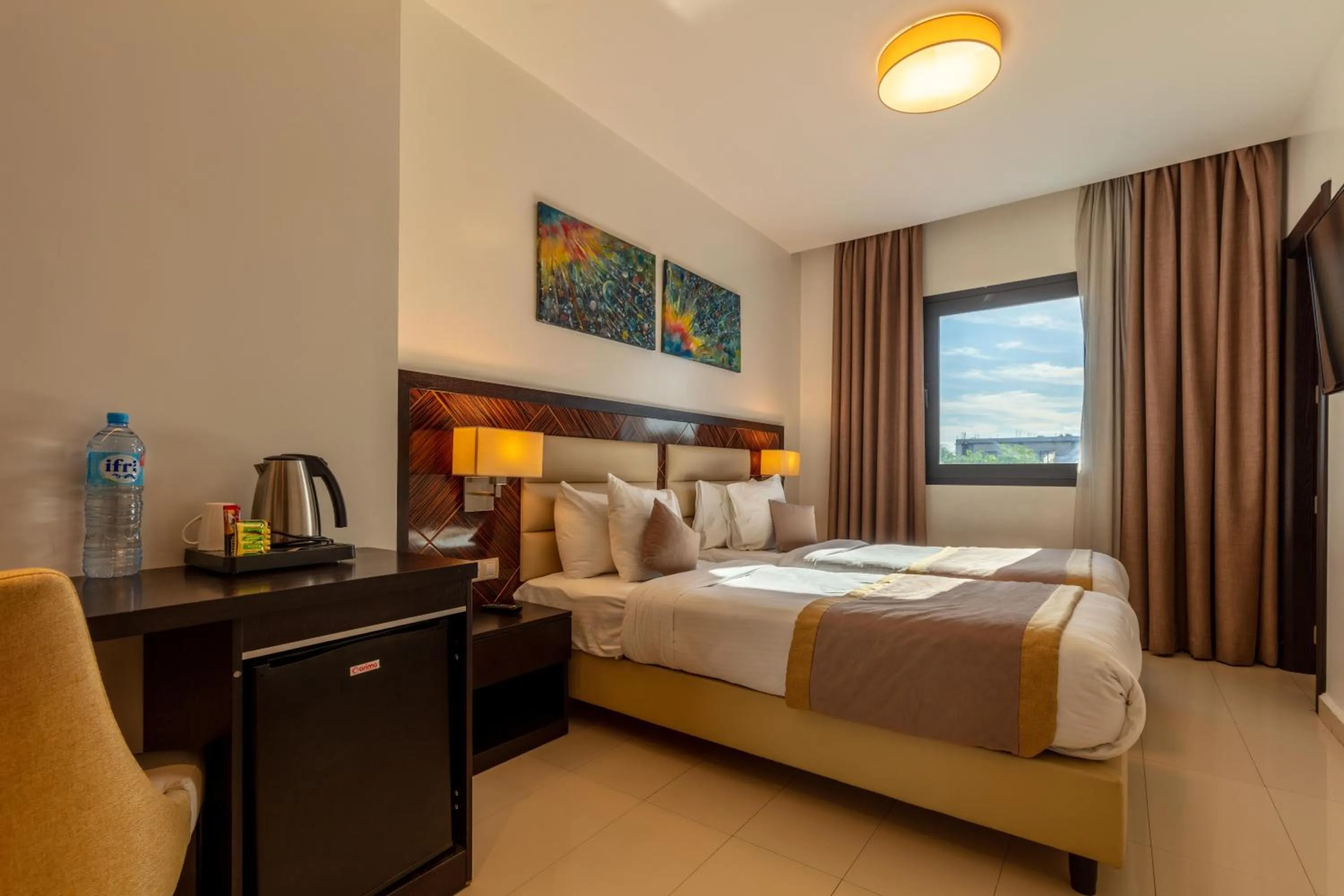 Twin Room in Hotel Best Night 2