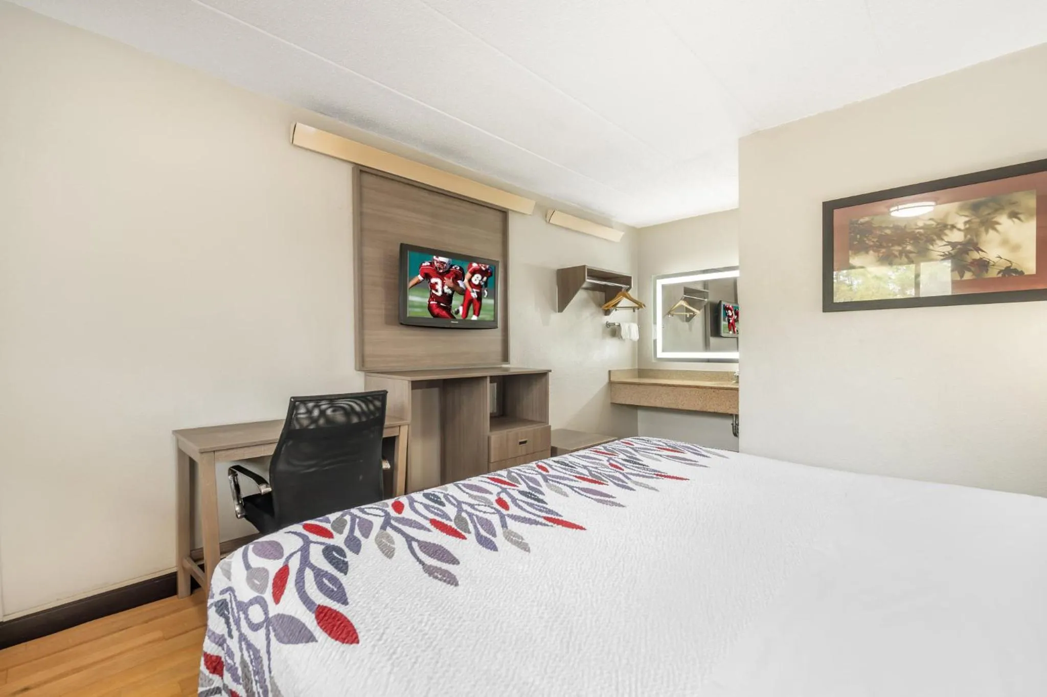 Standard King Room Smoke Free in Red Roof Inn Virginia Beach