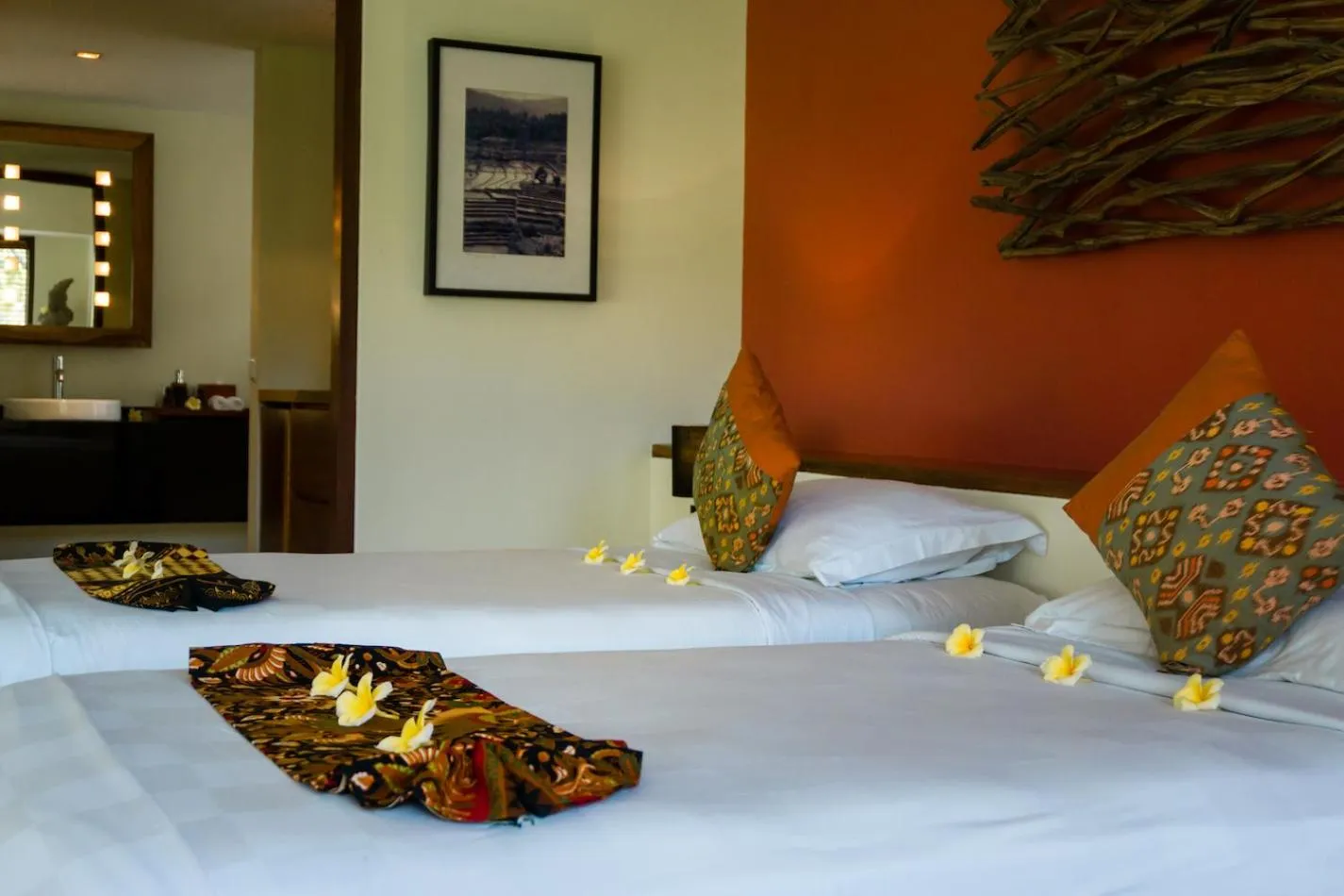 Legong Standard Double Room with Pool View in Villa Sabandari