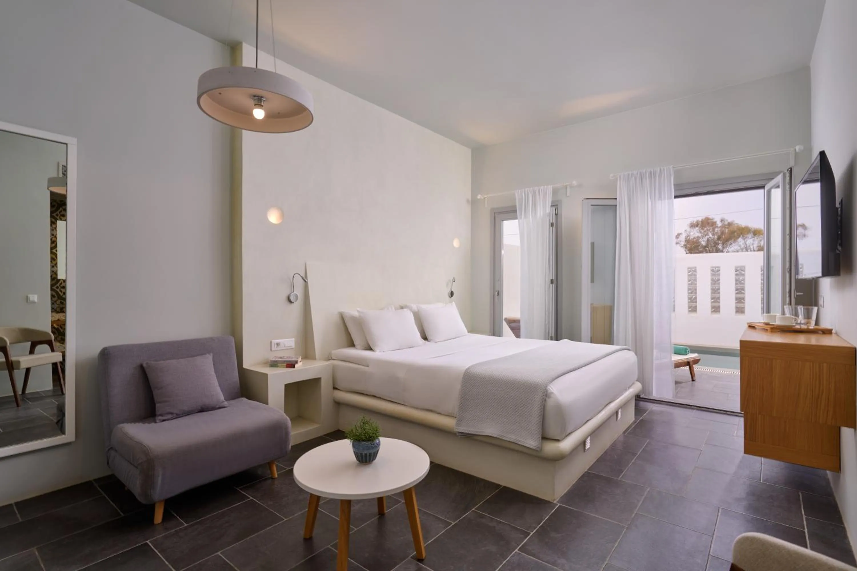 Junior Suite with Private Pool in Meltemi Village Hotel