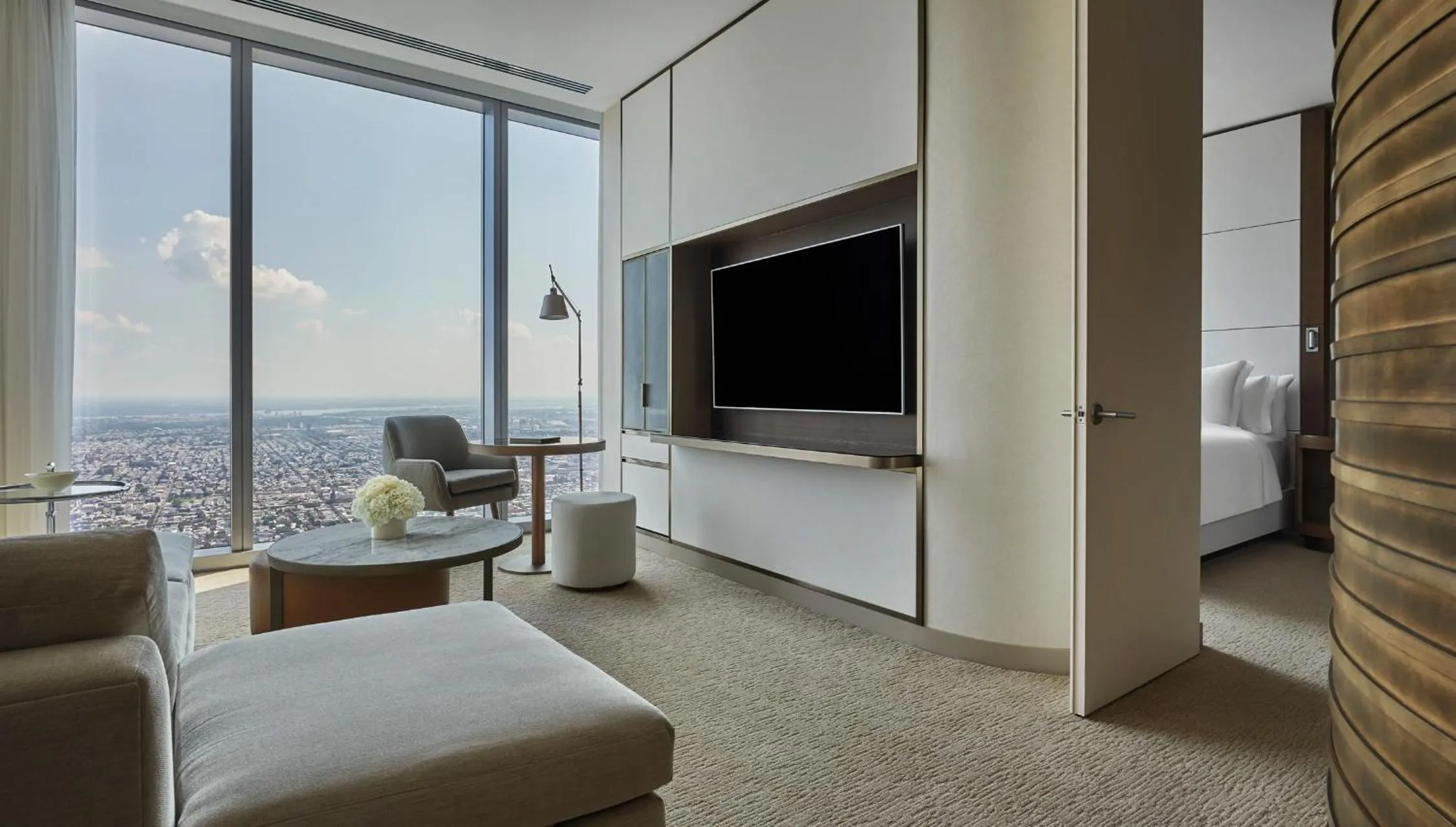 Landmark One Bedroom King Suite Accessible in Four Seasons Hotel Philadelphia at Comcast Center