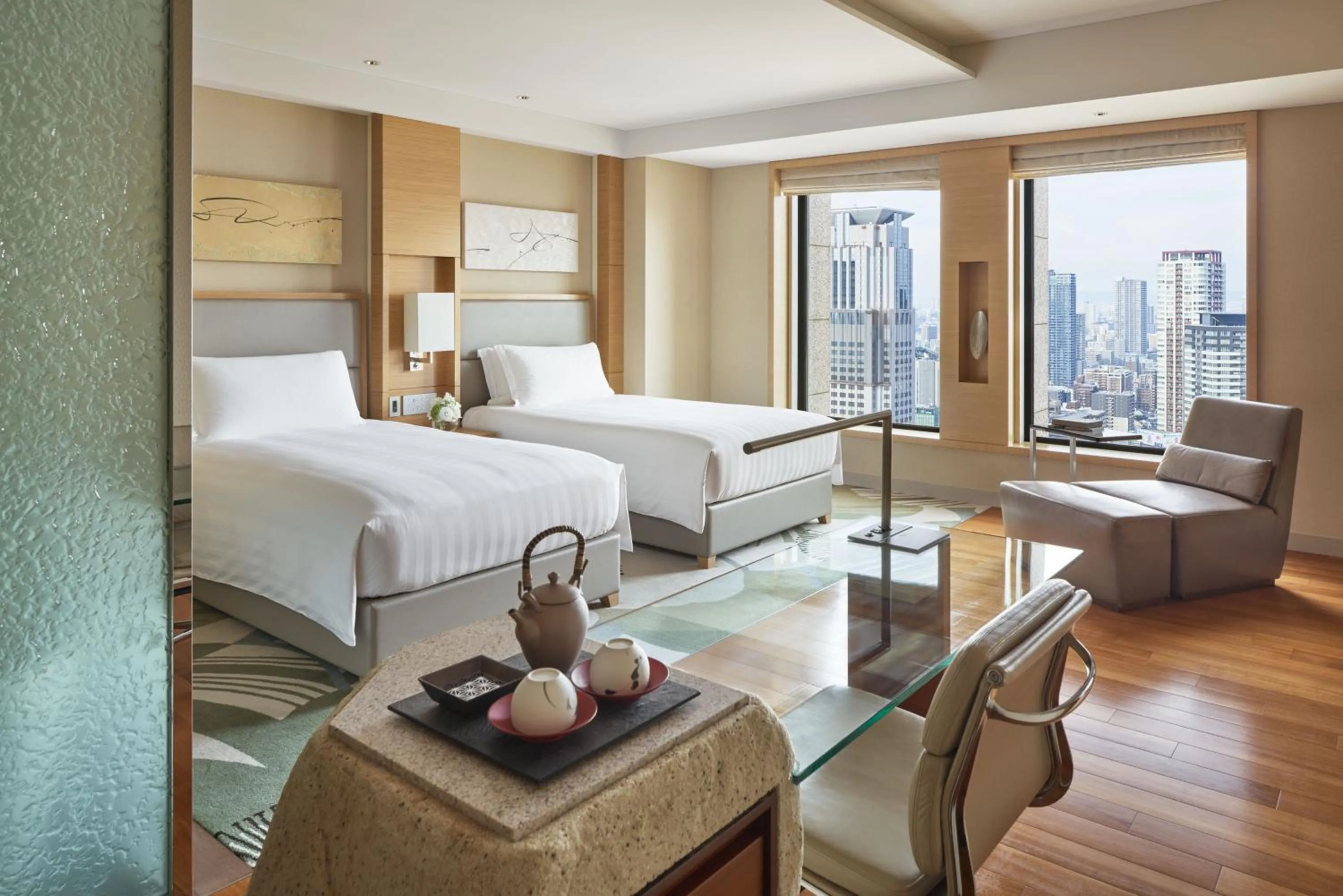 Premium Twin Room with City View in InterContinental Hotel Osaka by IHG