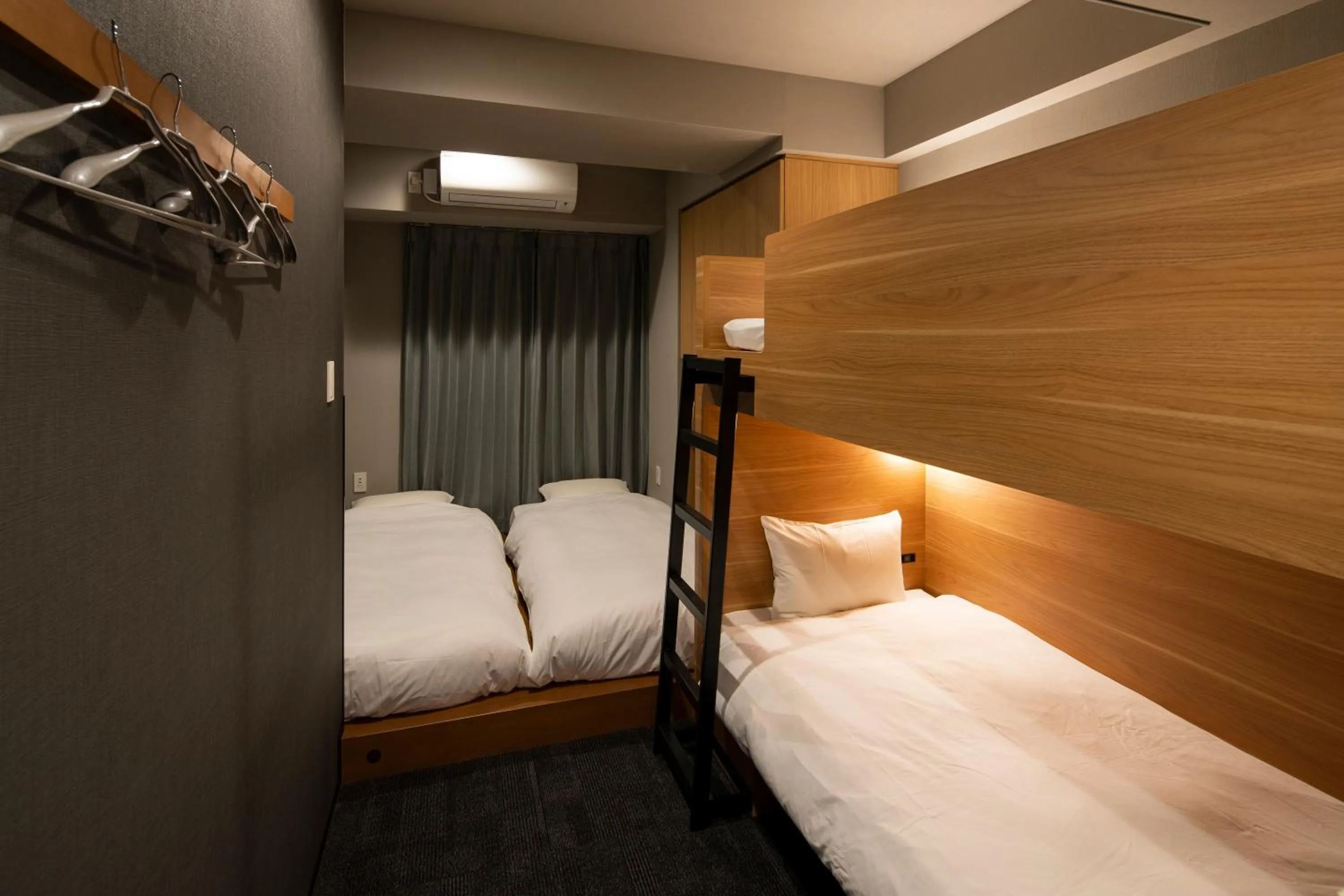 Quadruple Room with Private Bathroom in Grids Tokyo Ueno Hotel&Hostel