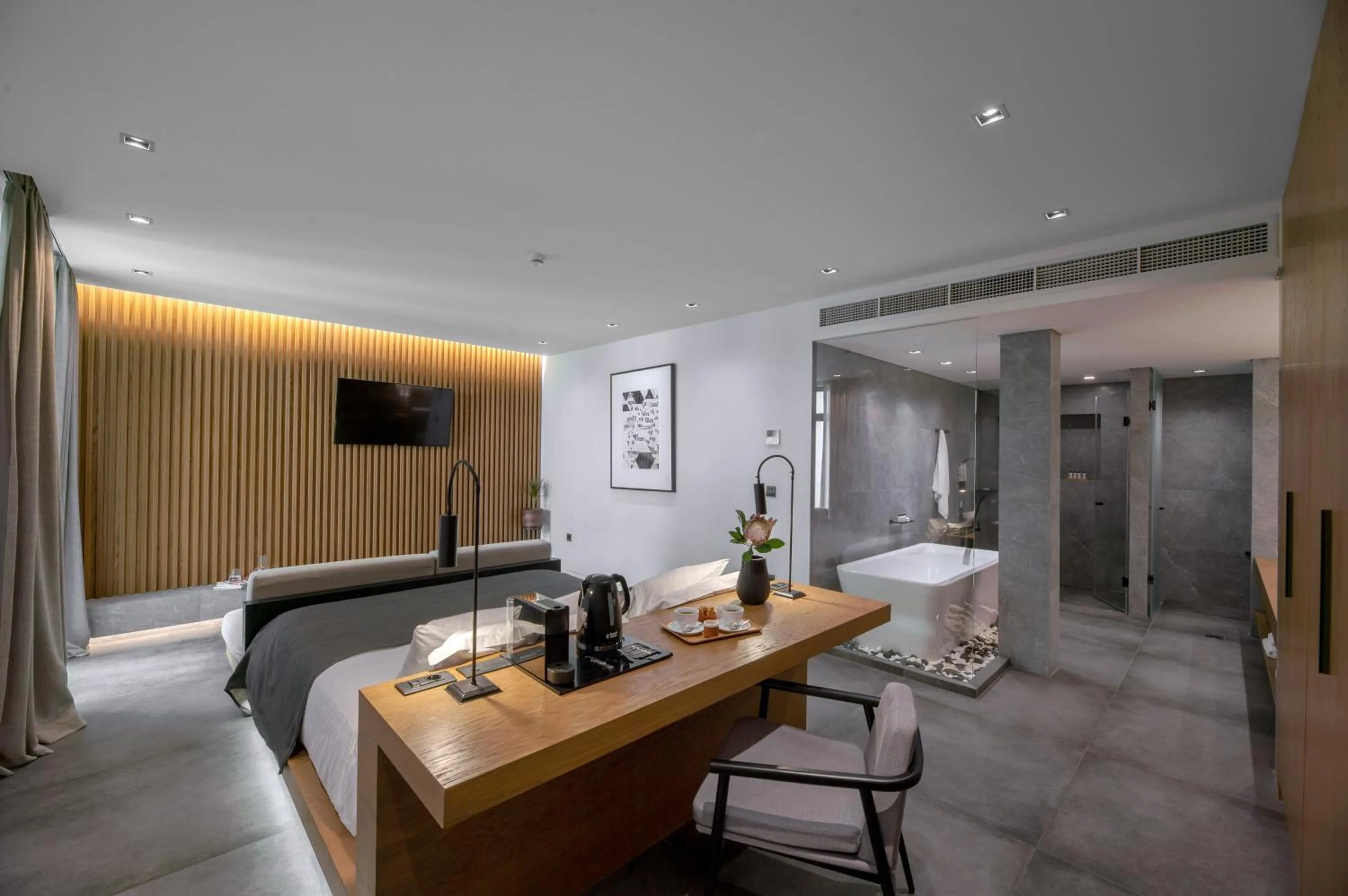 Master Suite in The Editor Hotel Athens