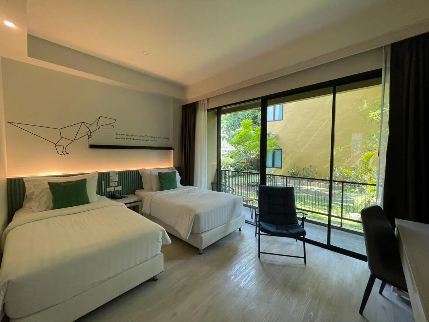 Premier Twin Room  in TREX Buriram Boutique Hotel