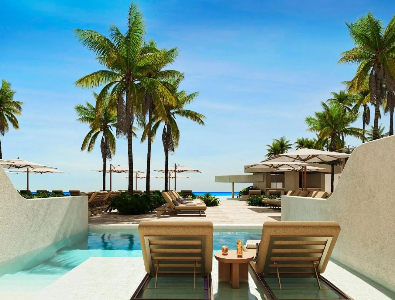 Preferred Club Junior Suite Swim Out King in Secrets Mirabel Cancún Resort & Spa - Grand Opening!