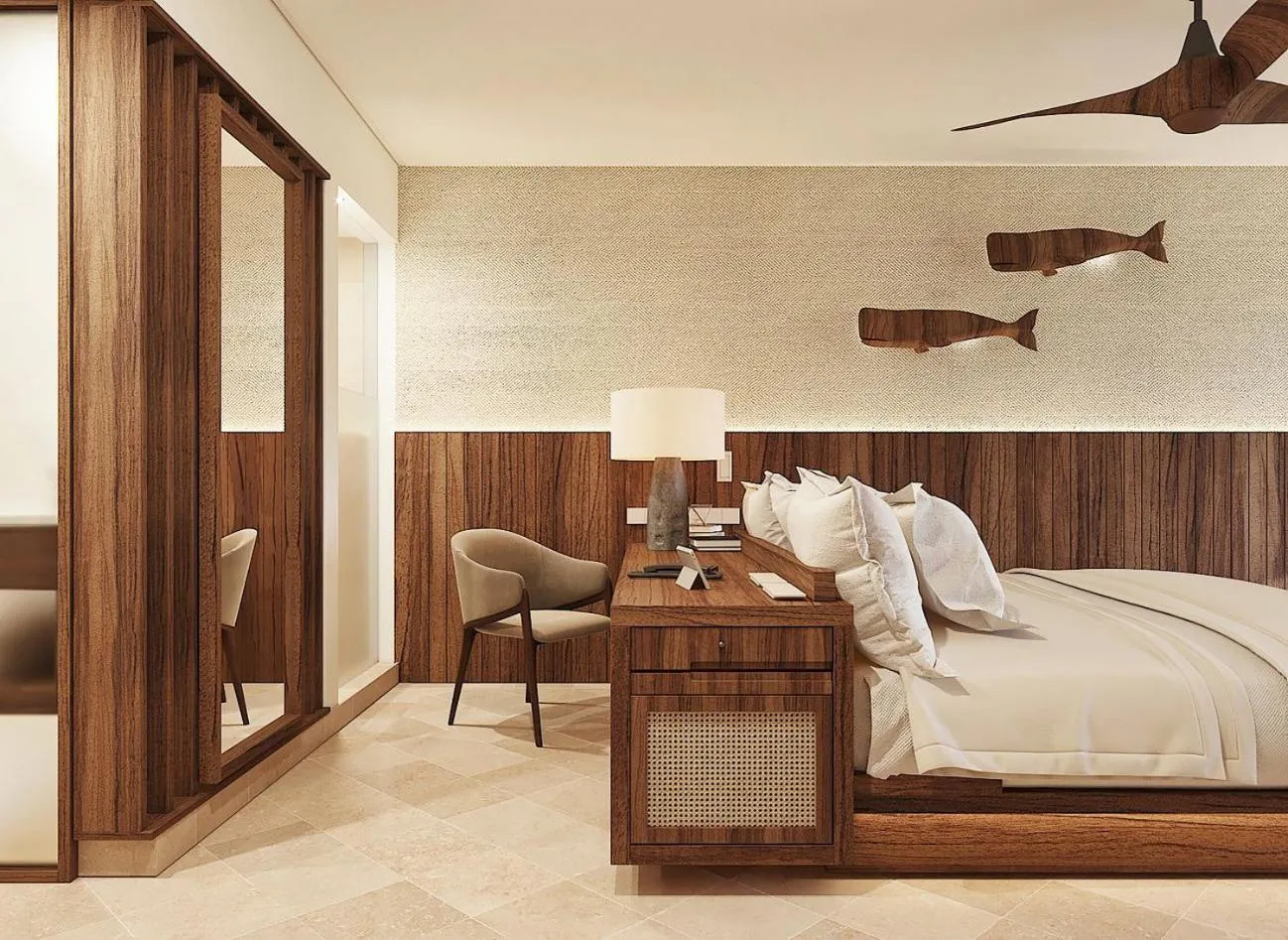 Deluxe Ocean View King Bed - single occupancy in Secrets Mirabel Cancún Resort & Spa - Grand Opening!