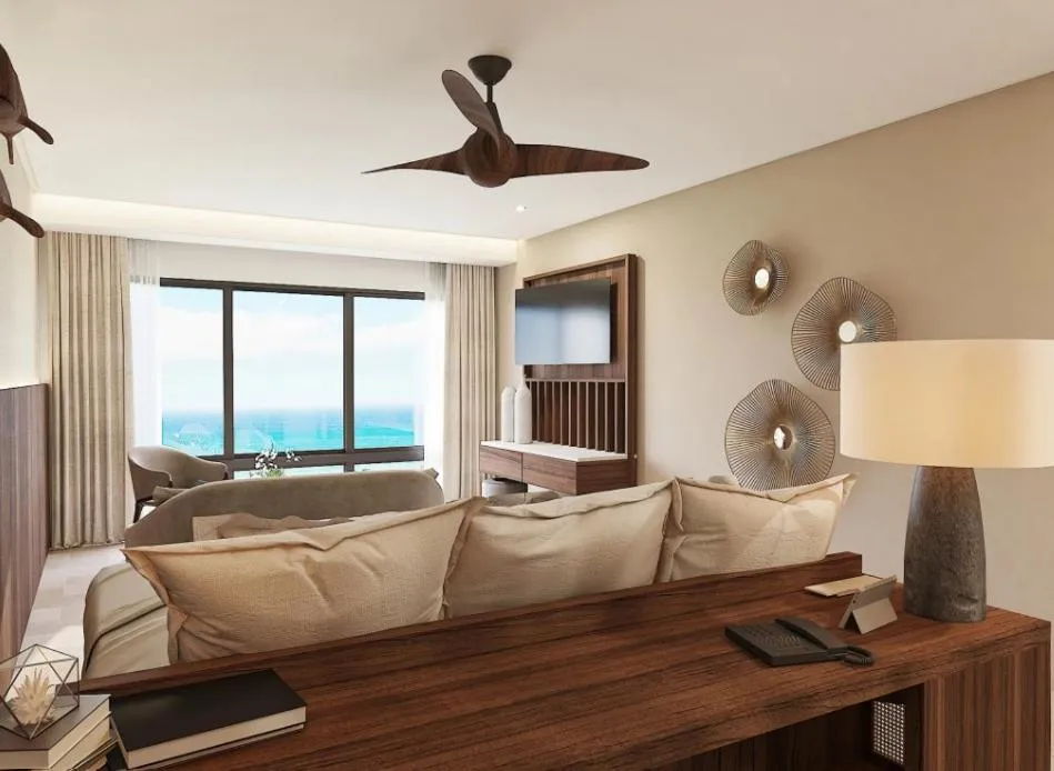 Deluxe Ocean View King Bed - single occupancy in Secrets Mirabel Cancún Resort & Spa - Adults Only