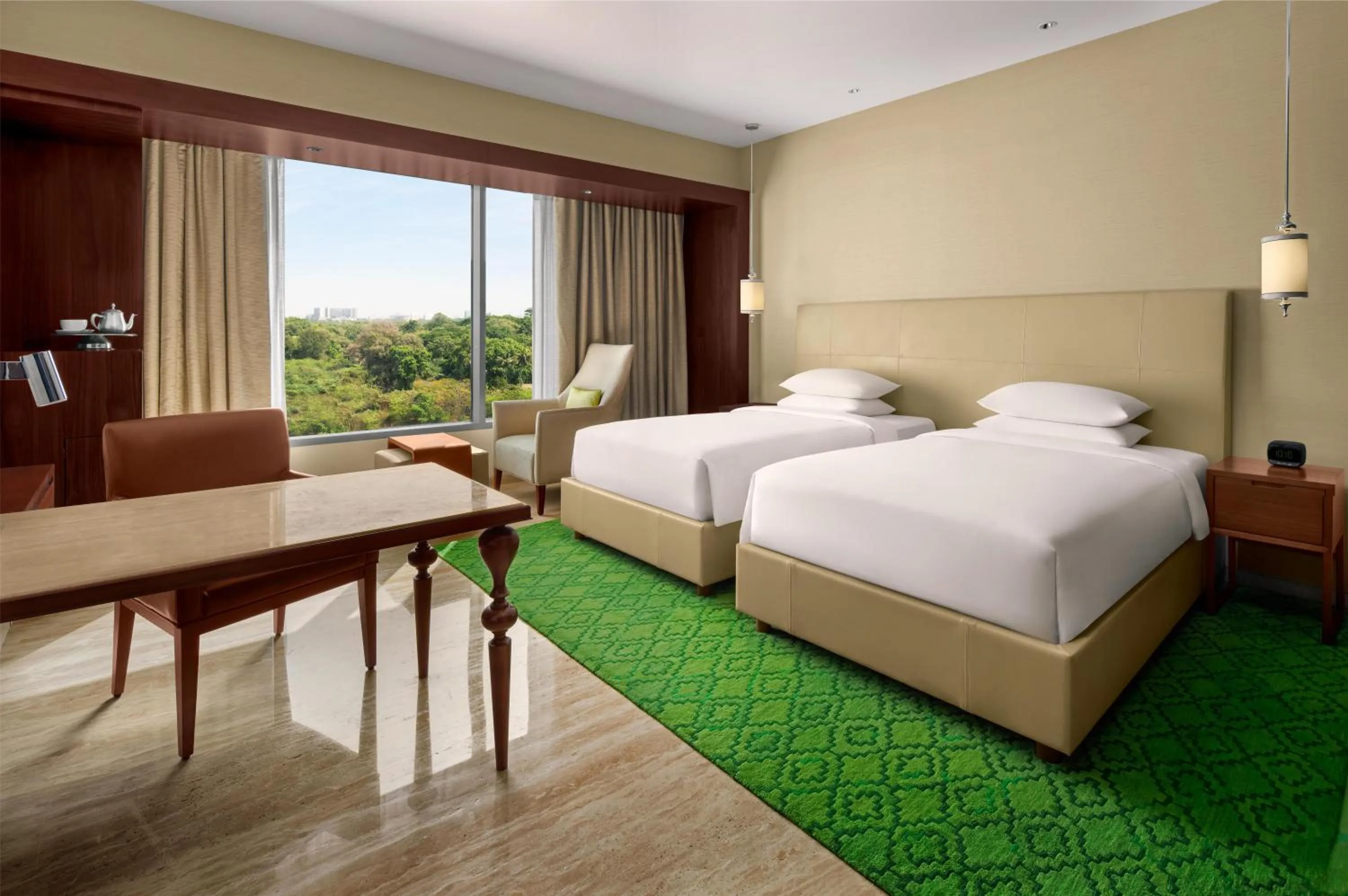 Twin Room with View - single occupancy in Park Hyatt Chennai