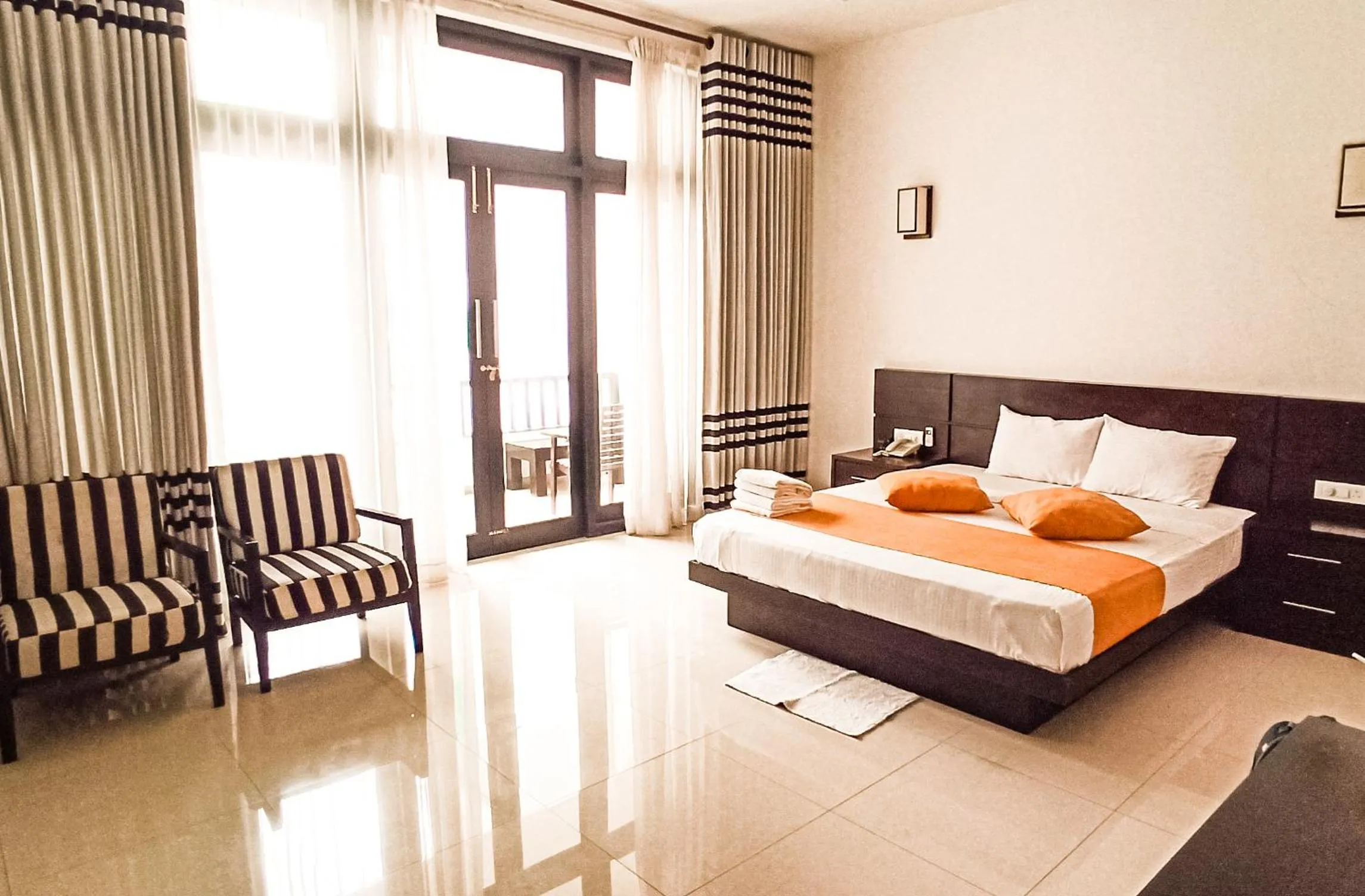Deluxe Double Room with Balcony - single occupancy in Lagoon Paradise Beach Resort