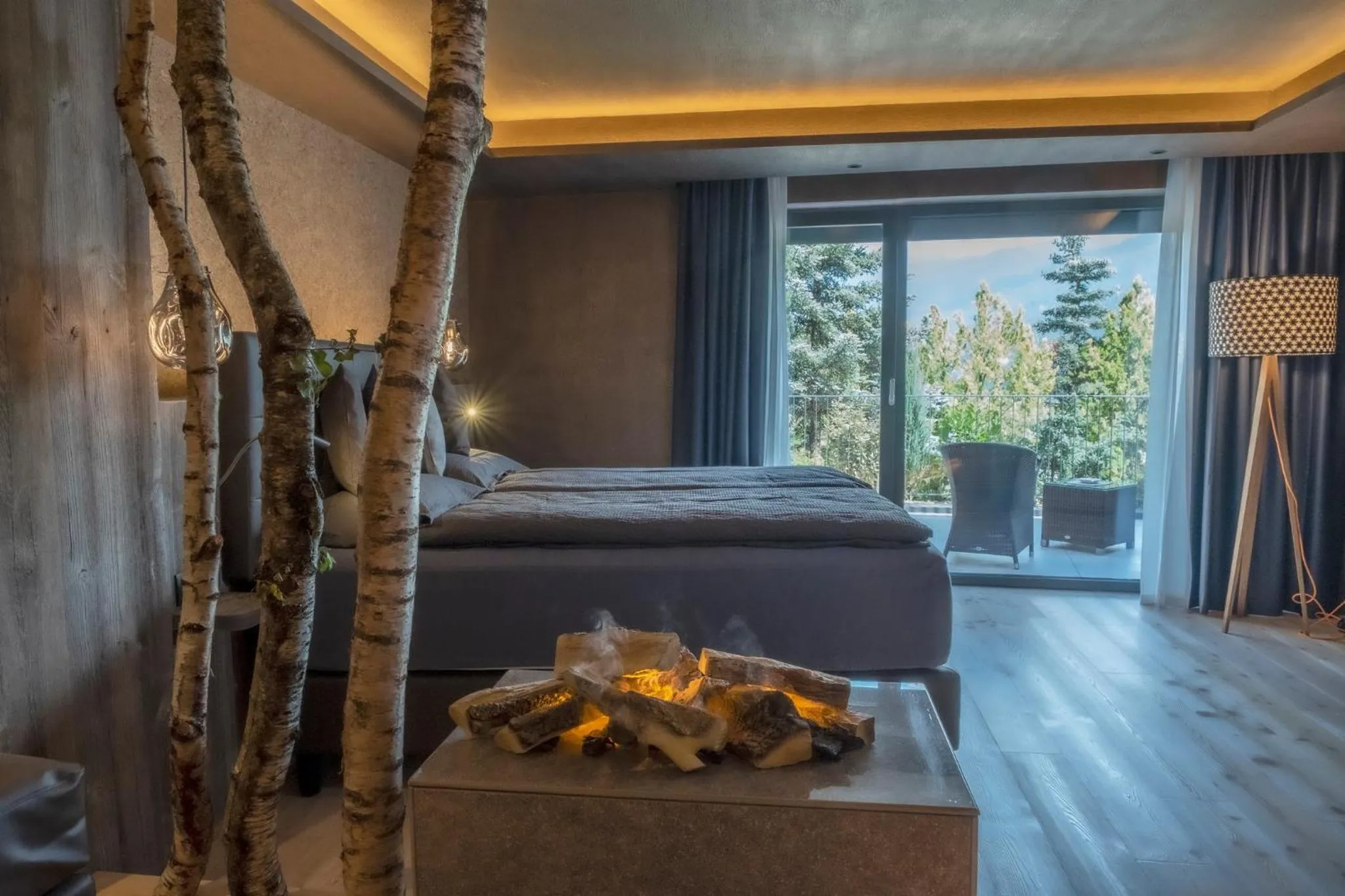 Junior Suite Deluxe with Terrace in La Roccia Wellness Hotel