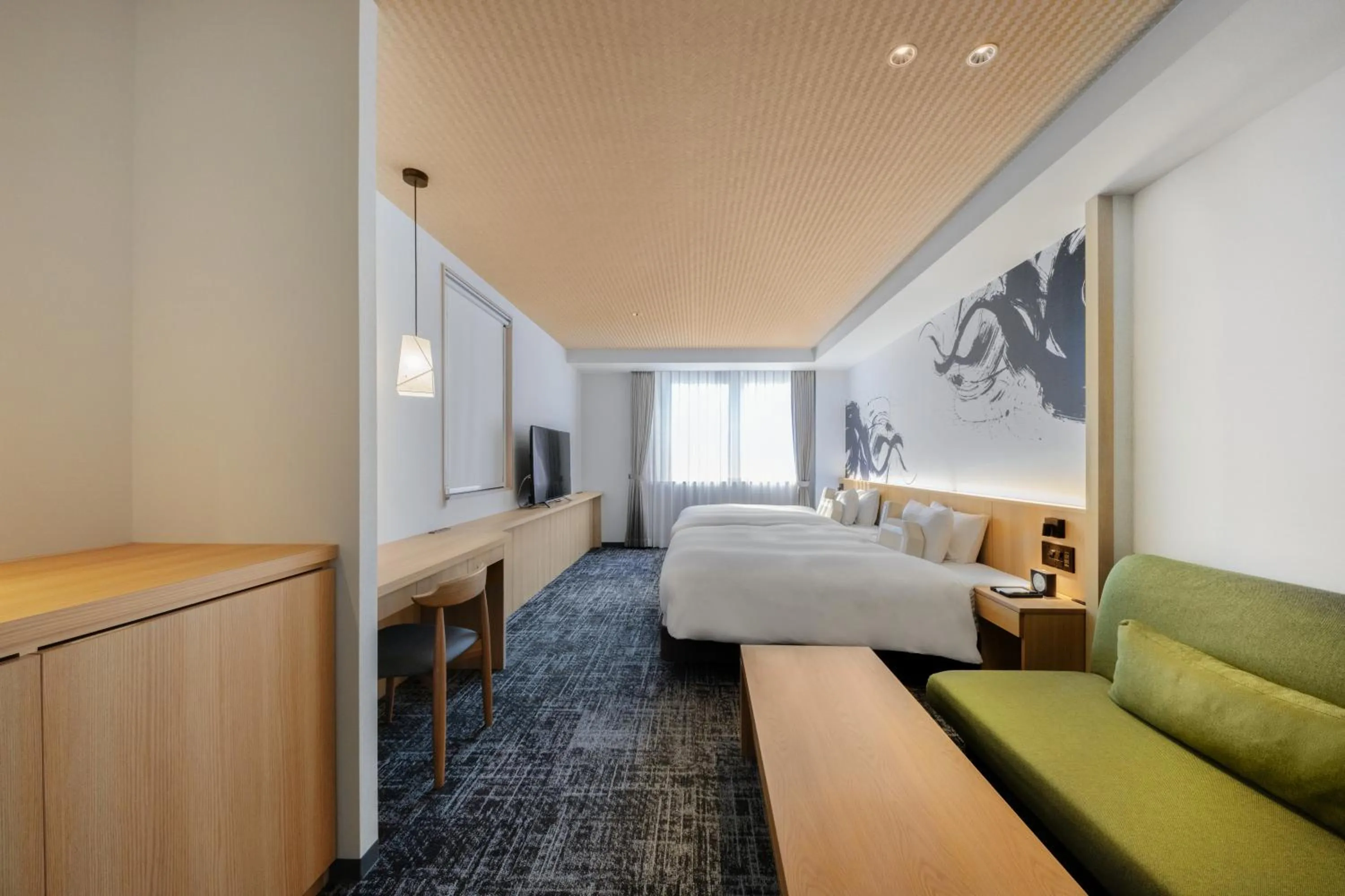 Superior Twin Room in Homm Stay Nagi Sanjo Kyoto By Banyan Group