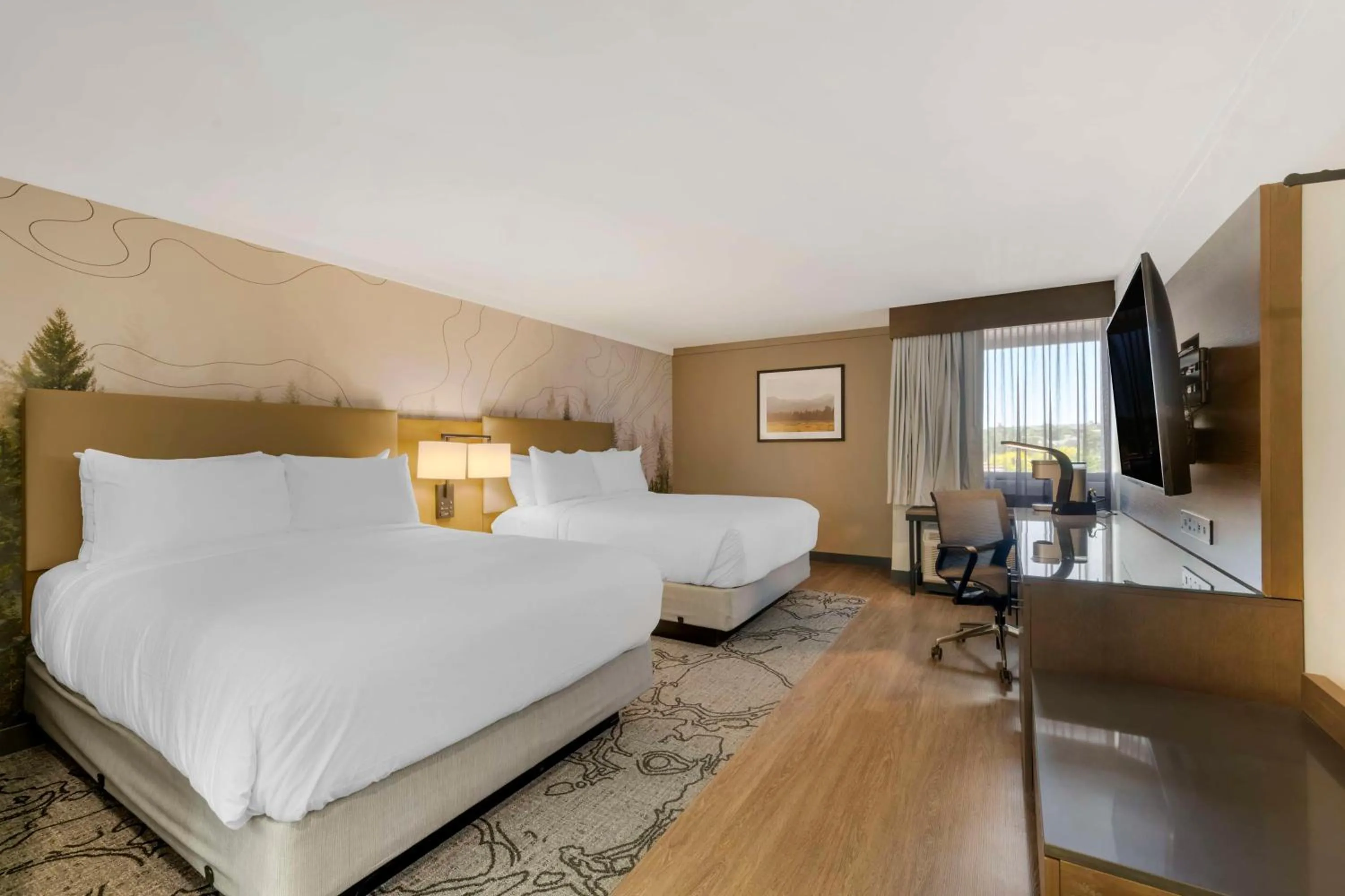 Queen Room with Two Queen Beds in Aiden by Best Western Flagstaff