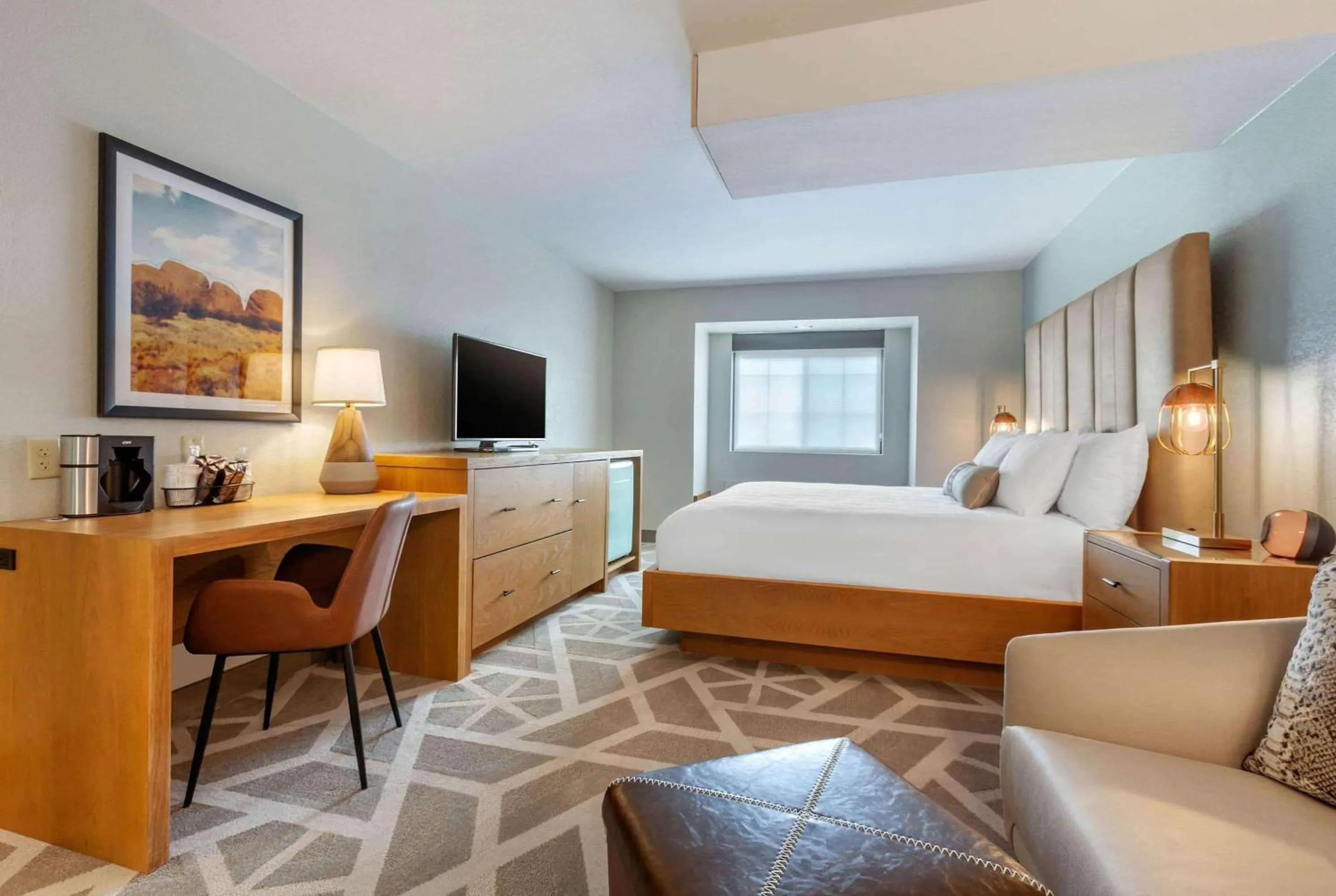 King Studio Suite with Roll-In Shower - Mobility Accessible/Non-Smoking in La Quinta Inn & Suites by Wyndham Tempe University, Phoenix