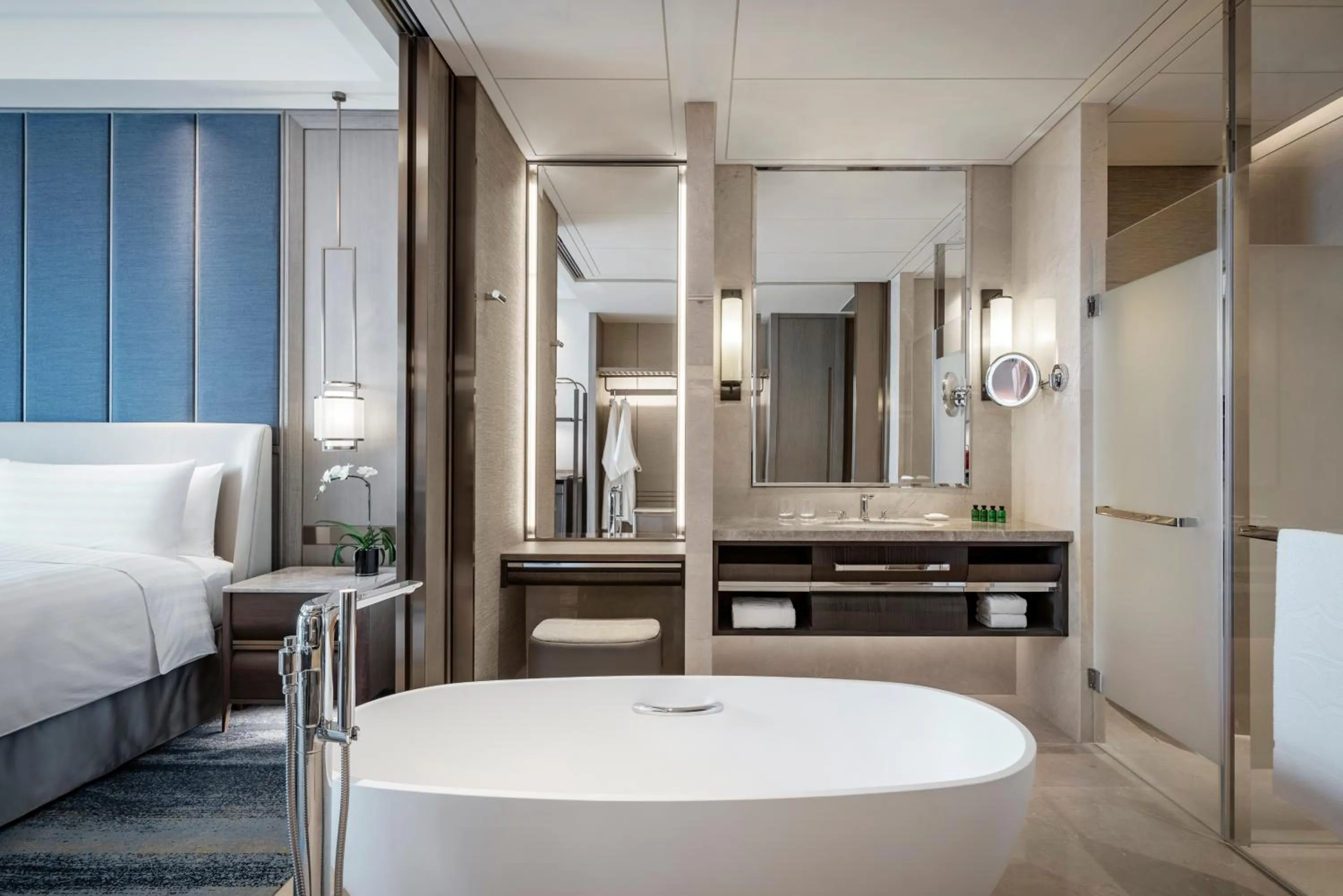 Premier King Room in Shangri-La Yuanqu, Suzhou