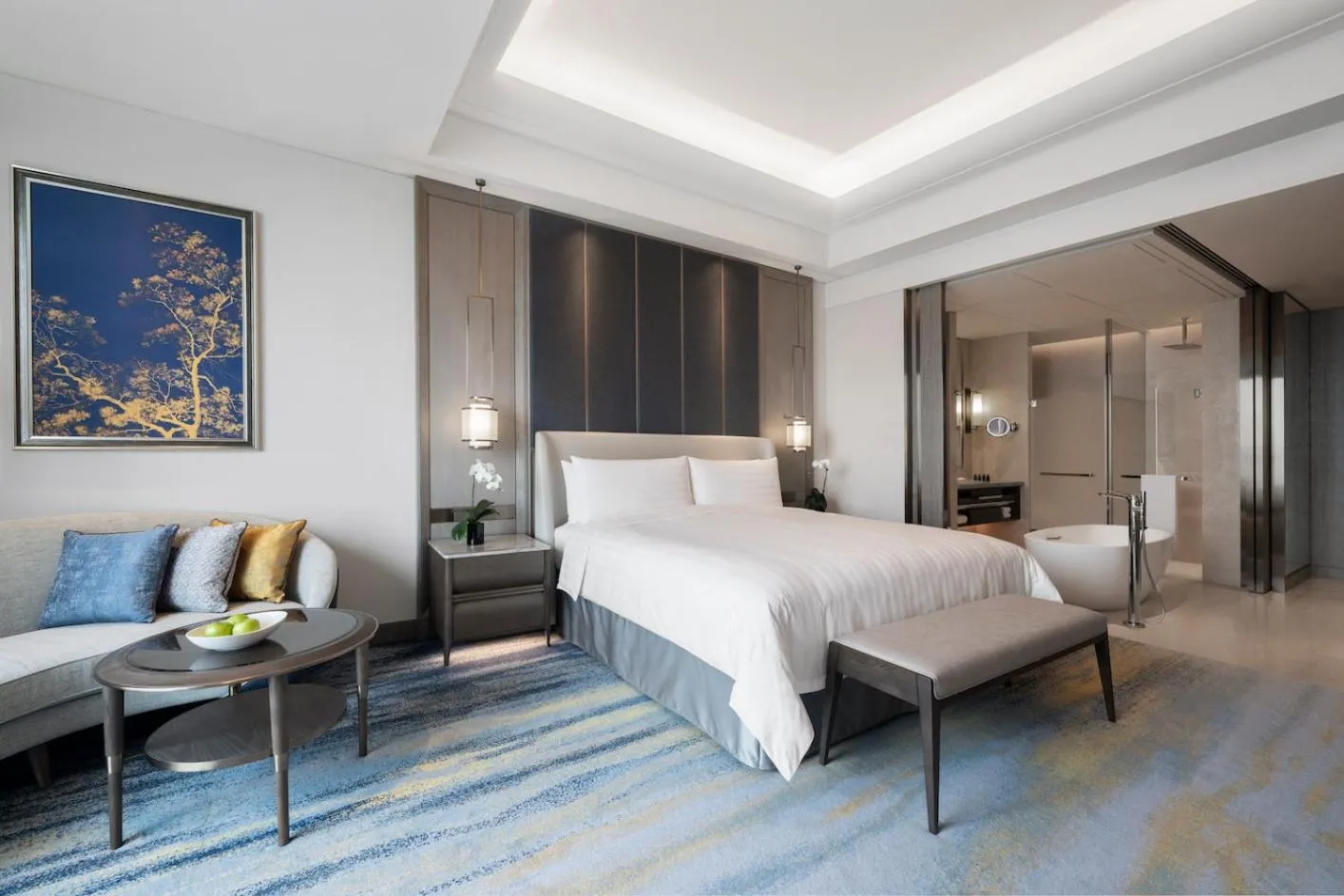 Deluxe Double Room in Shangri-La Yuanqu, Suzhou