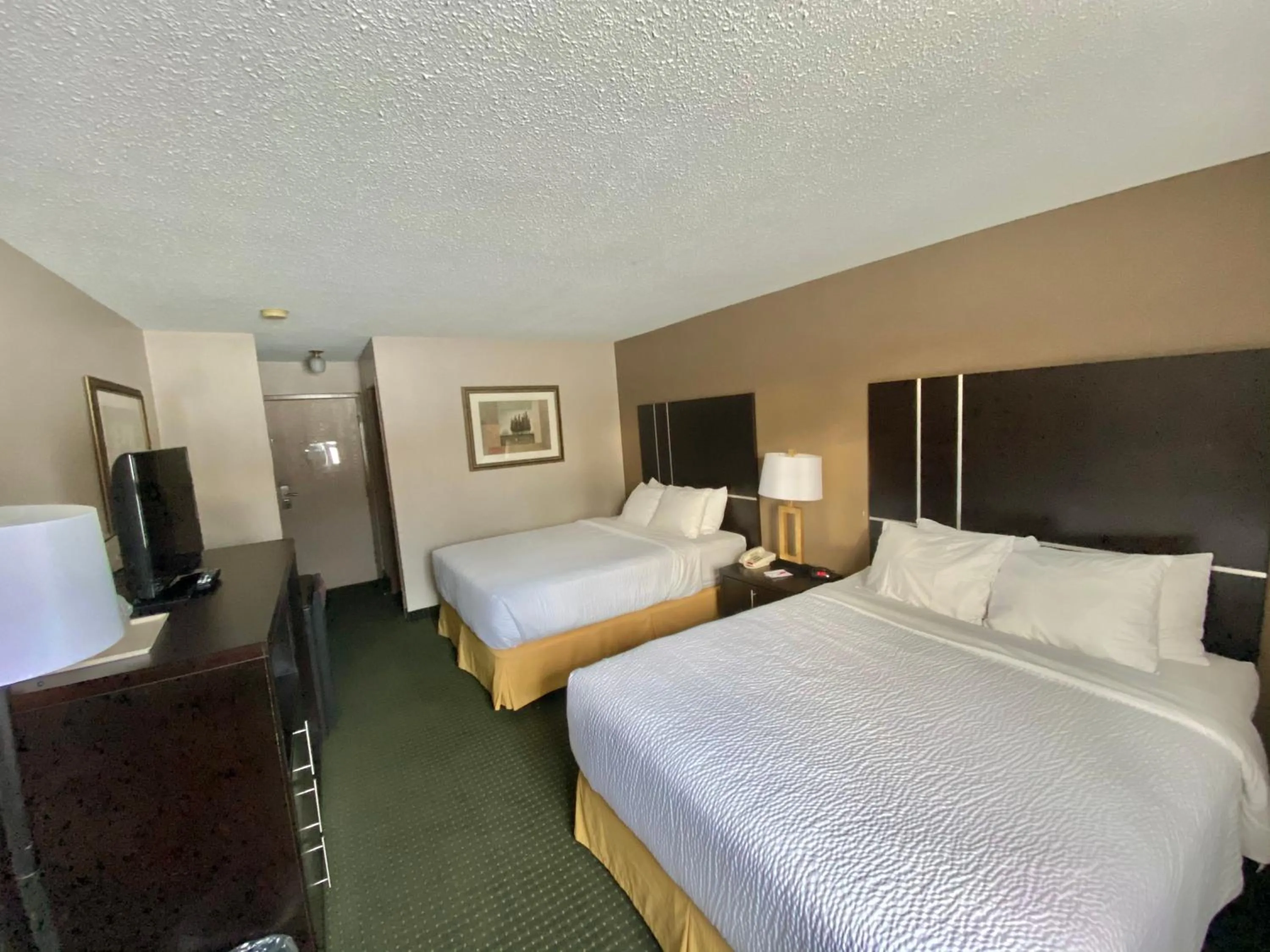 Queen Room with Two Queen Beds and Balcony - Non-Smoking in Ramada by Wyndham Whitecourt