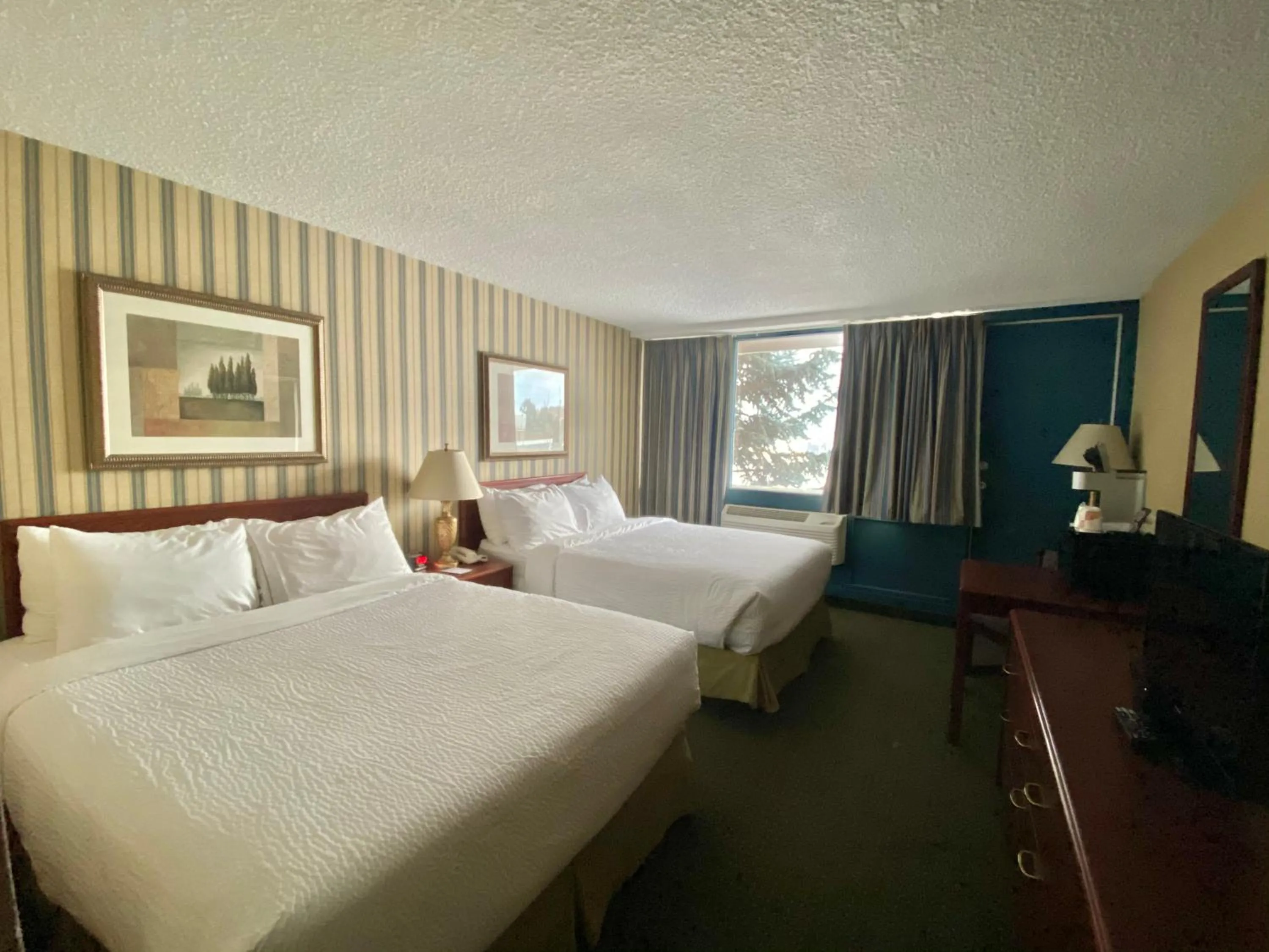 Suite with Two Queen Beds - Non-Smoking in Ramada by Wyndham Whitecourt