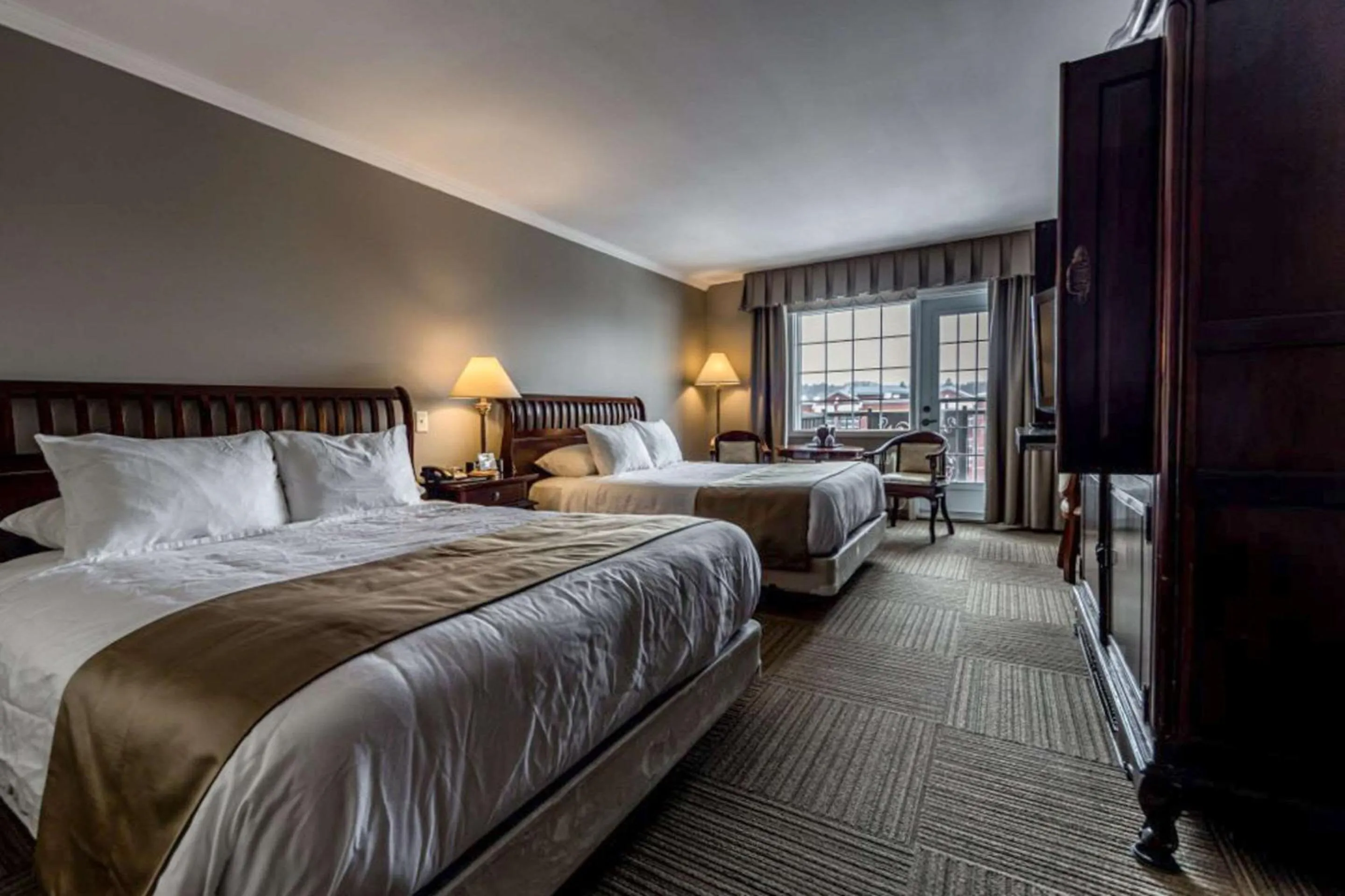 Superior Two Queen Beds with Partial Lake View in St Christophe Hotel & Spa, an Ascend Collection Hotel