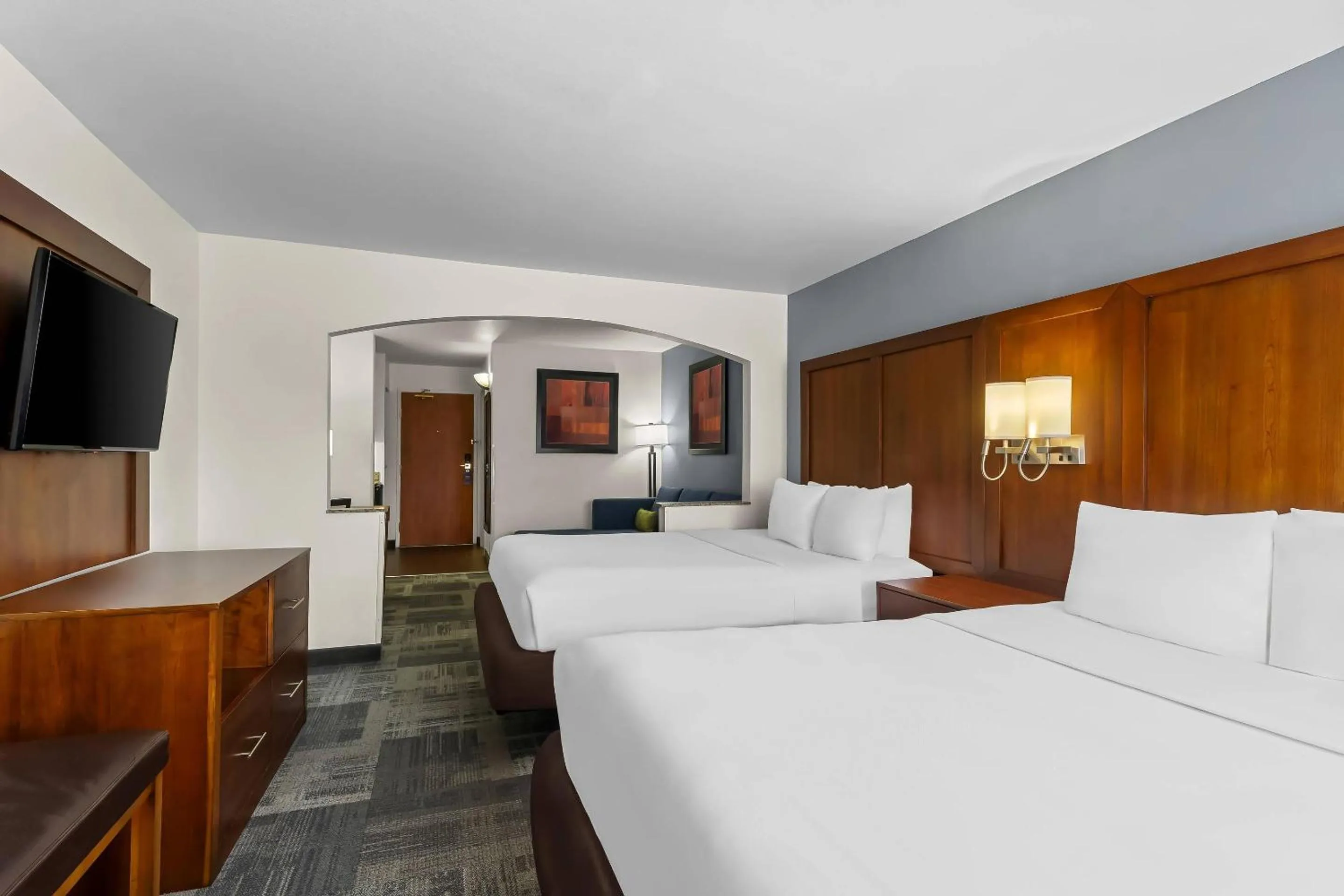Queen Suite with Two Queen Beds - Non-Smoking in Comfort Suites Denver Tech Center