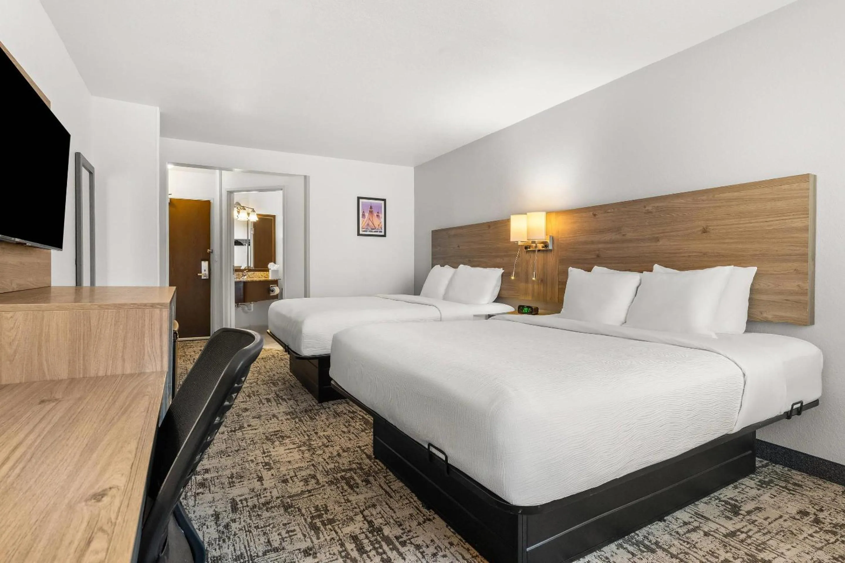 Queen Room with Two Queen Beds - Non-Smoking in Quality Inn & Suites Denver International Airport