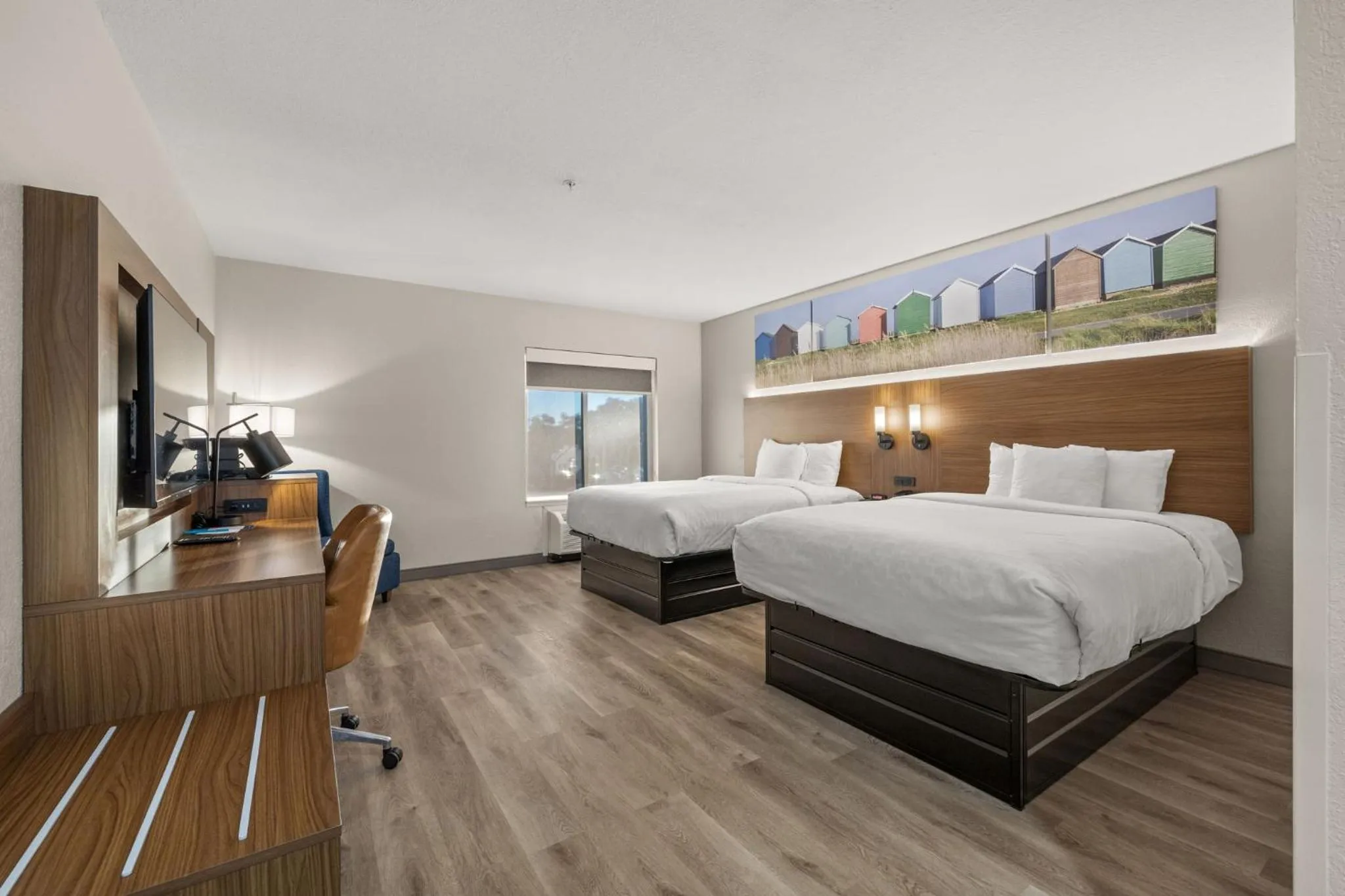 Queen Room with Two Queen Beds - Accessible/Non-Smoking  in Sleep Inn & Suites Lakeland I-4