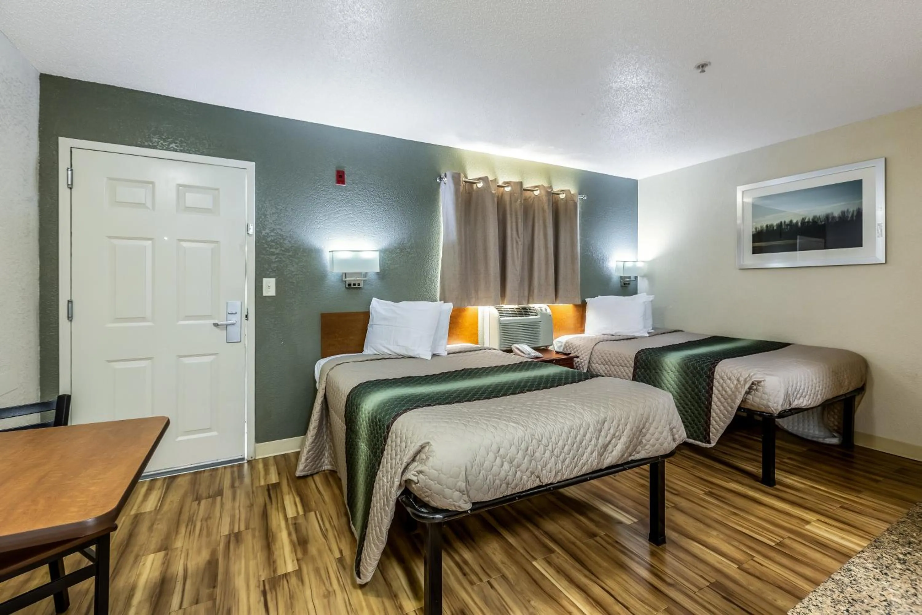 Studio Room with Two Double Beds Non-Smoking   in HomeTowne Studios by Red Roof Atlanta - Chamblee