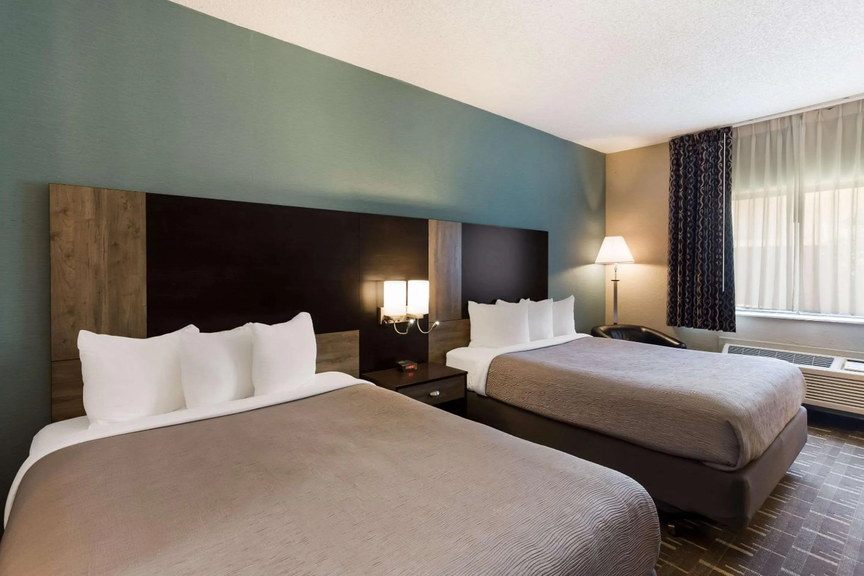 Queen Room with Two Queen Beds - Non-Smoking in Quality Inn Galesburg near US Highway 34 and I-74