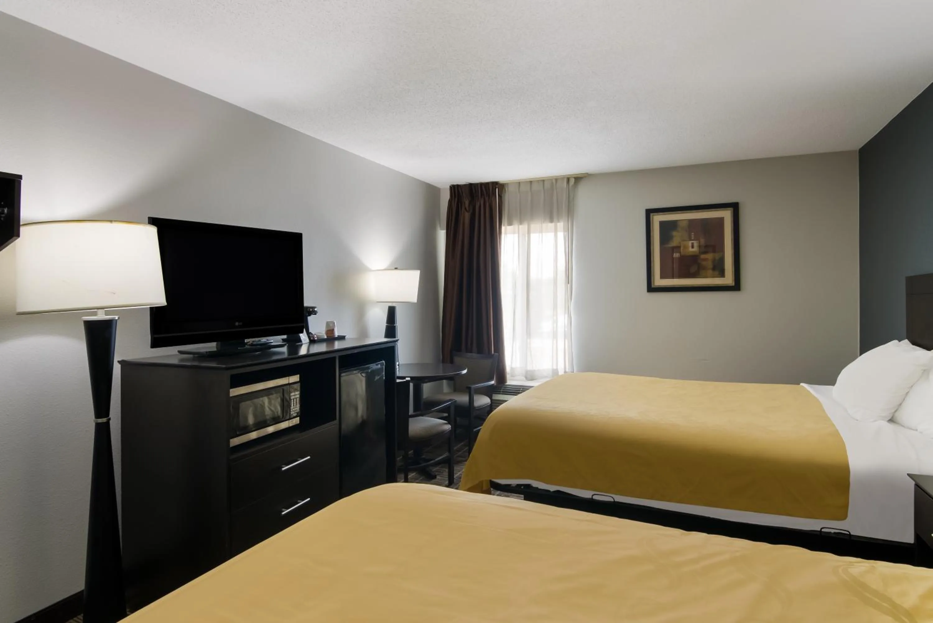 Quadruple Room with Two Queen Beds - Non Smoking in Quality Inn Aurora - Naperville Area