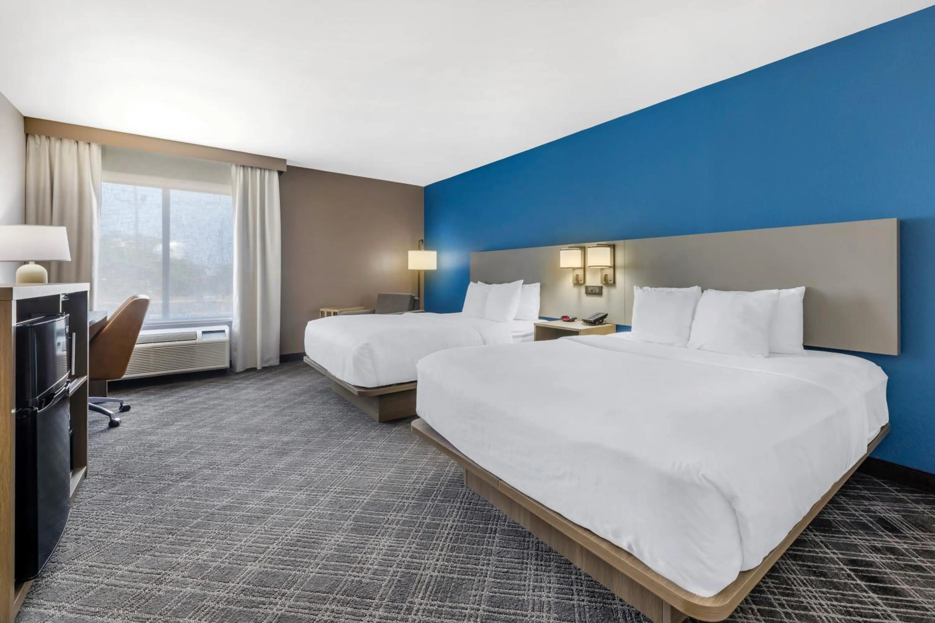 Queen Room with Two Queen Beds in Comfort Inn Bourbonnais near I-57