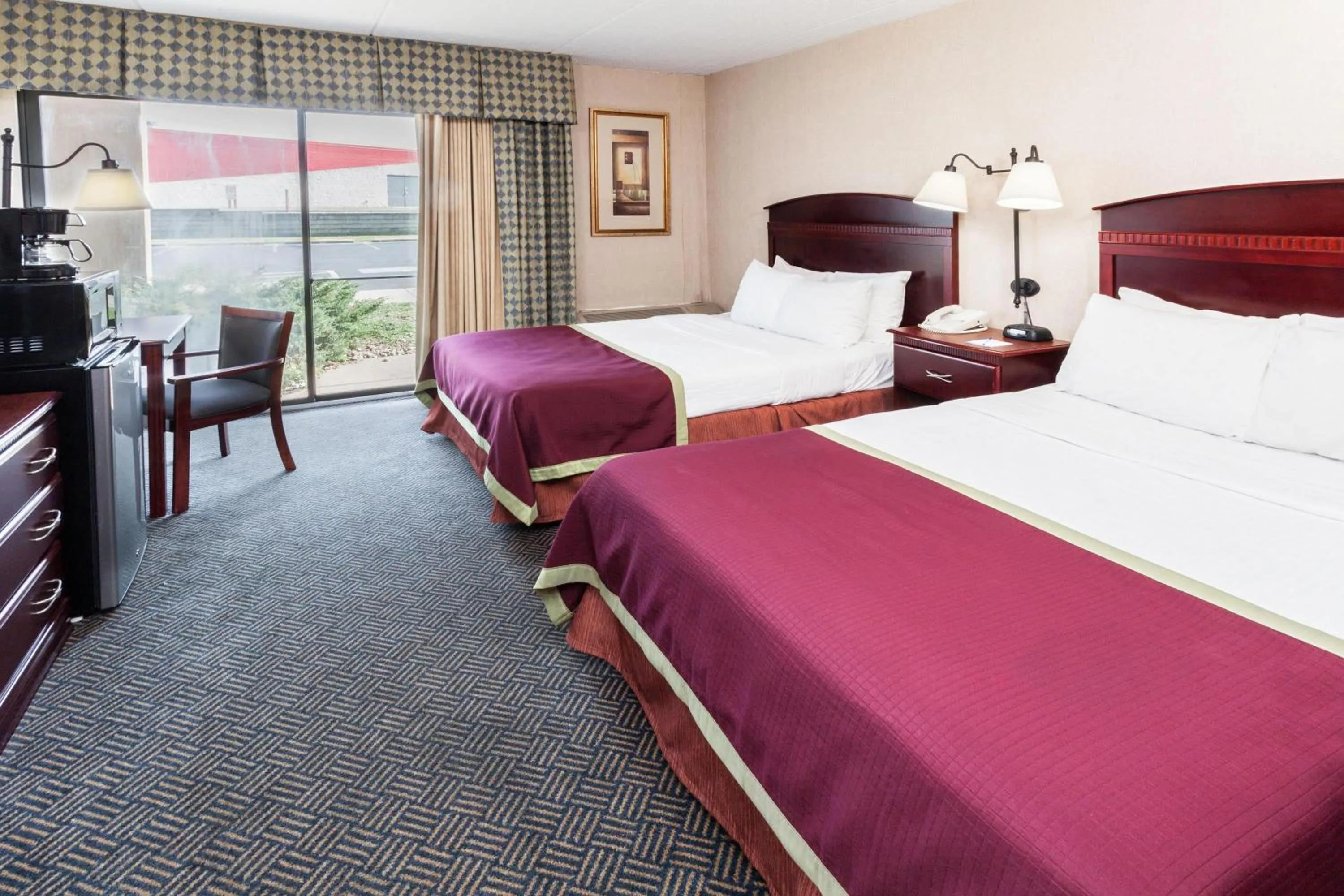 Deluxe Double Room with Two Double Beds - Disability Access - Non-Smoking in Baymont by Wyndham Michigan City