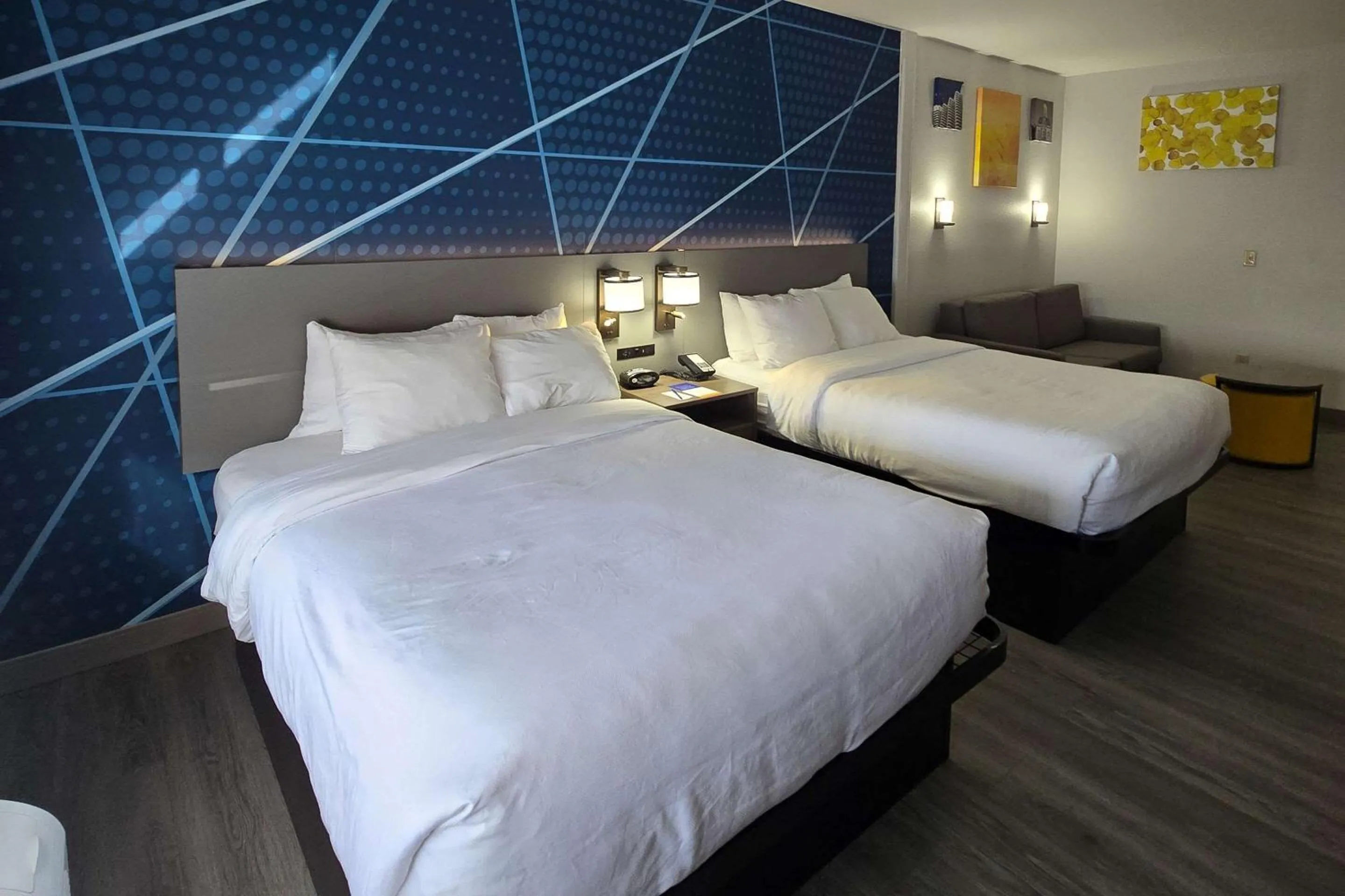 Queen Suite with Two Queen Beds - Non-Smoking in Comfort Suites Terre Haute University Area