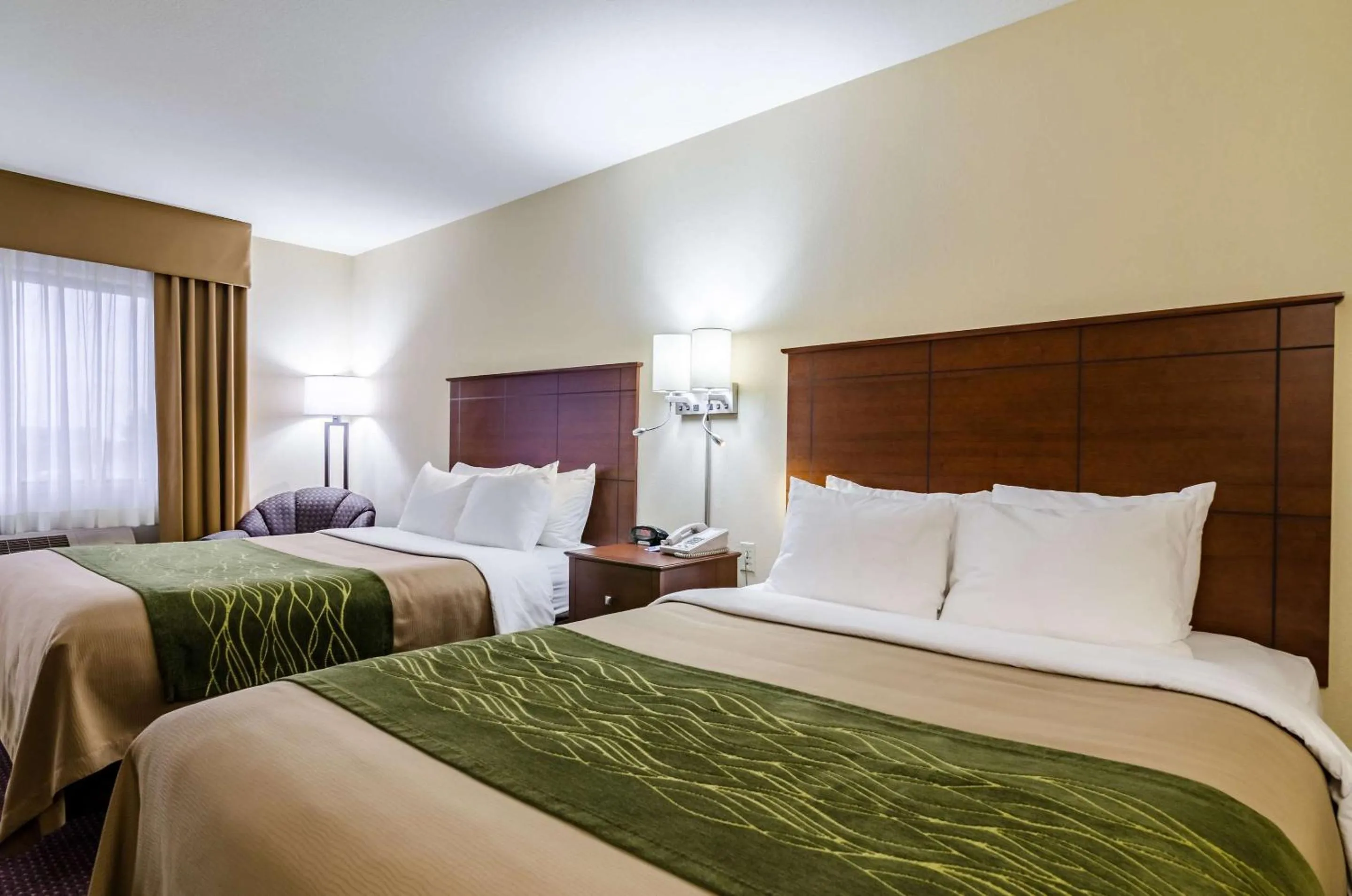 Queen Room with Two Queen Beds - Non-Smoking in Comfort Inn Colby