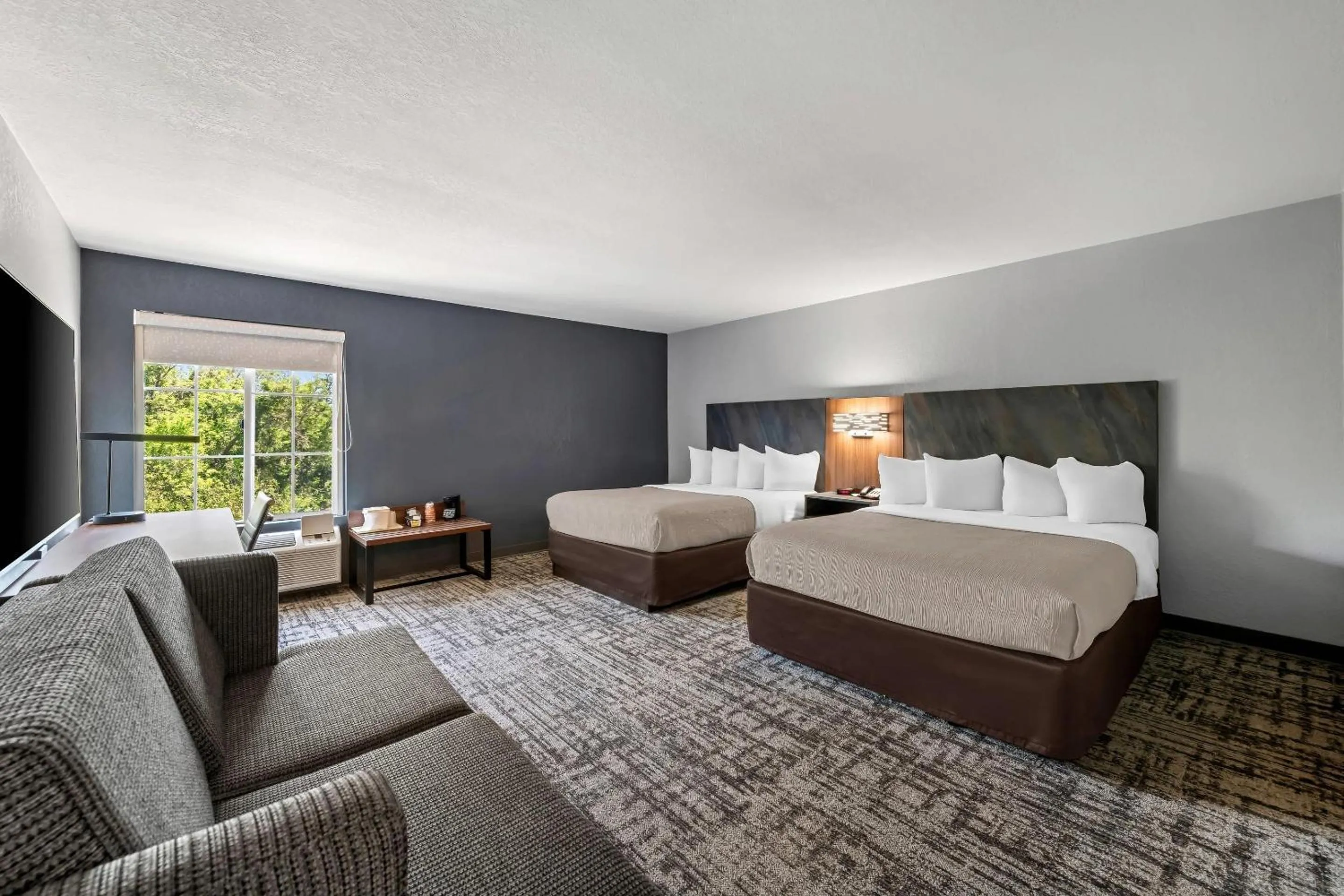 Queen Room with Two Queen Beds - Non-Smoking in Quality Inn & Suites Manhattan