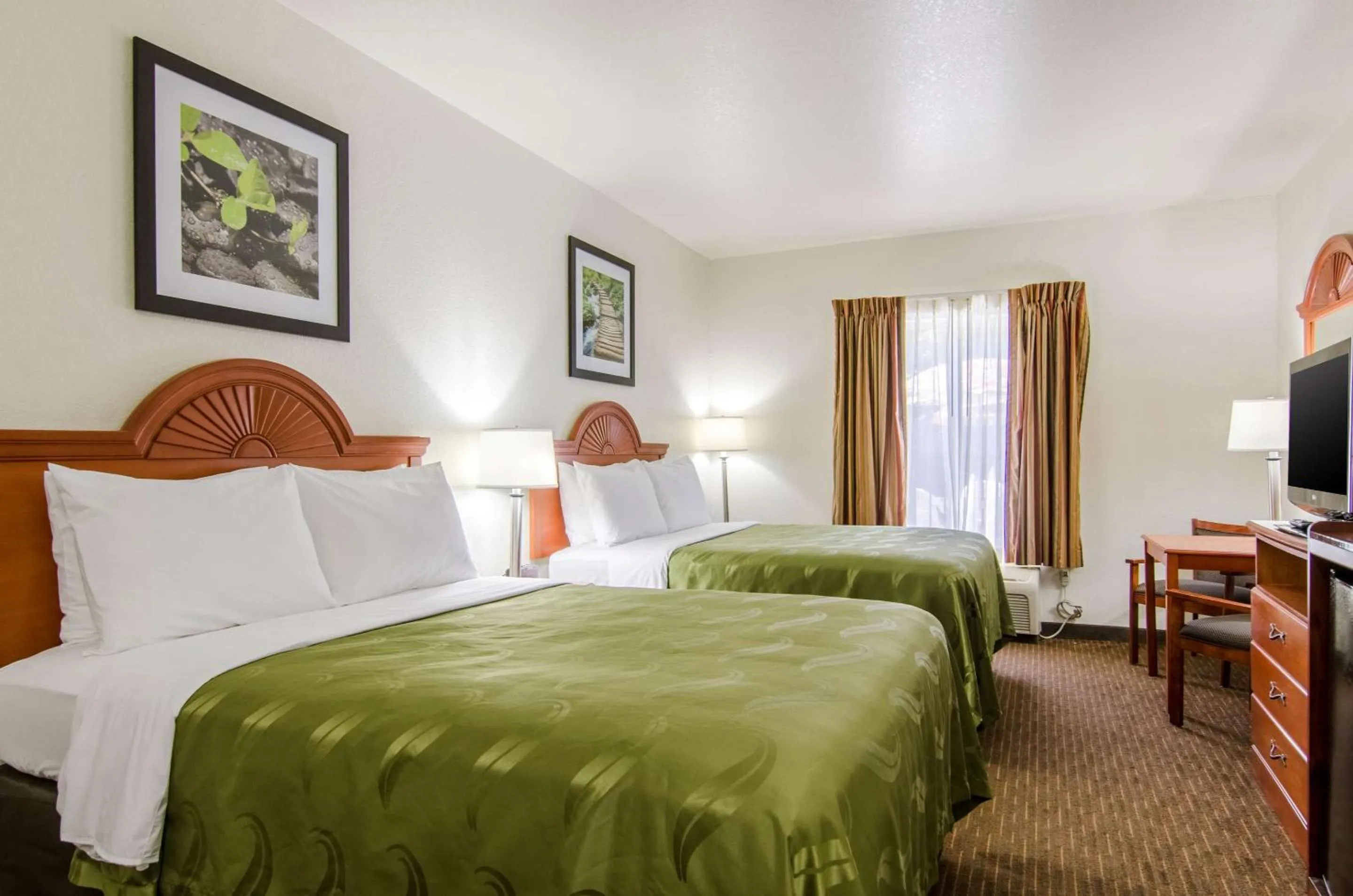 Queen Room with Two Queen Beds - Non-Smoking in Quality Inn Junction City near Fort Riley