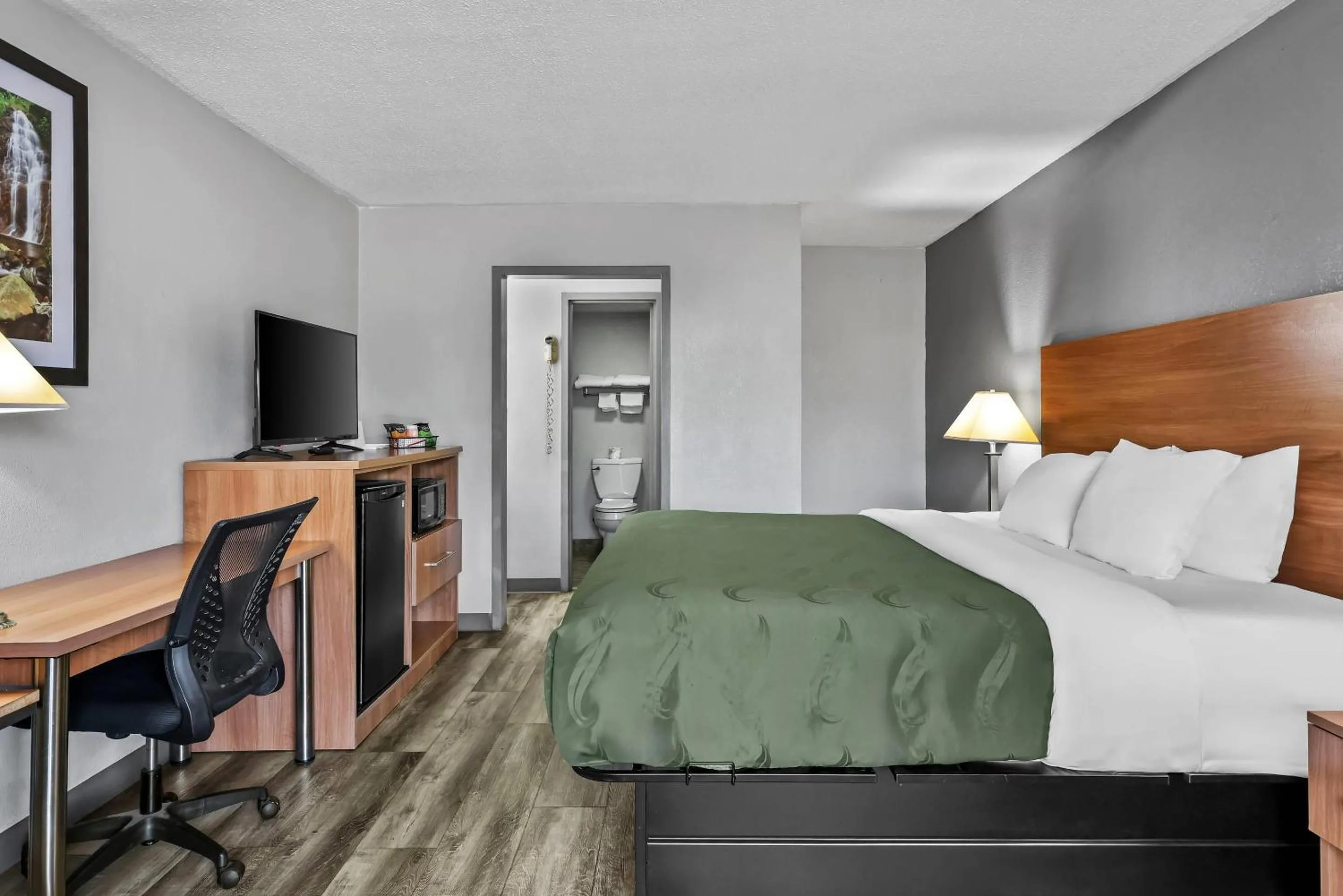 Deluxe King Room- Smoking in Quality Inn Bowling Green South