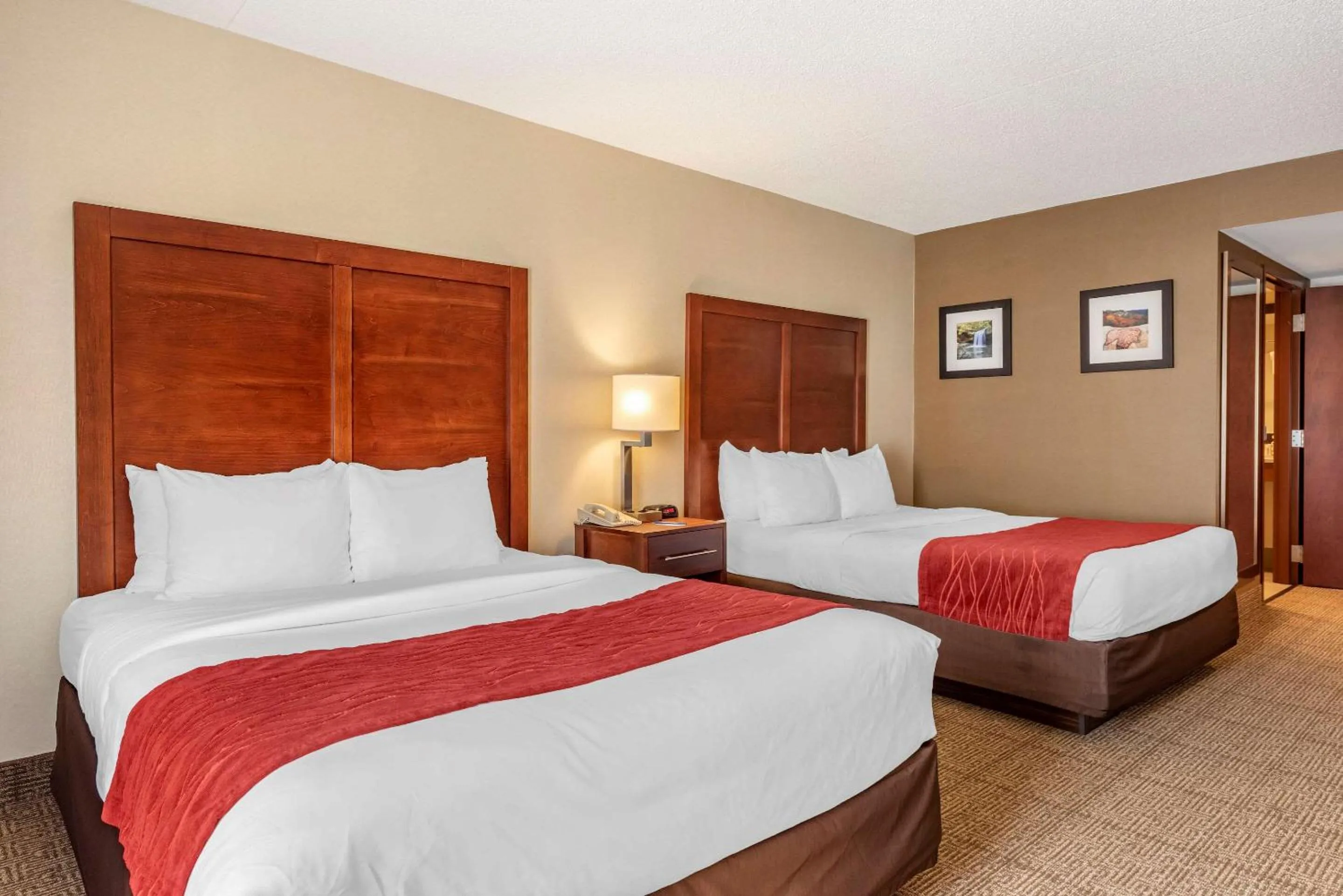 Queen Room with Two Queen Beds - Non-Smoking in Comfort Inn & Suites