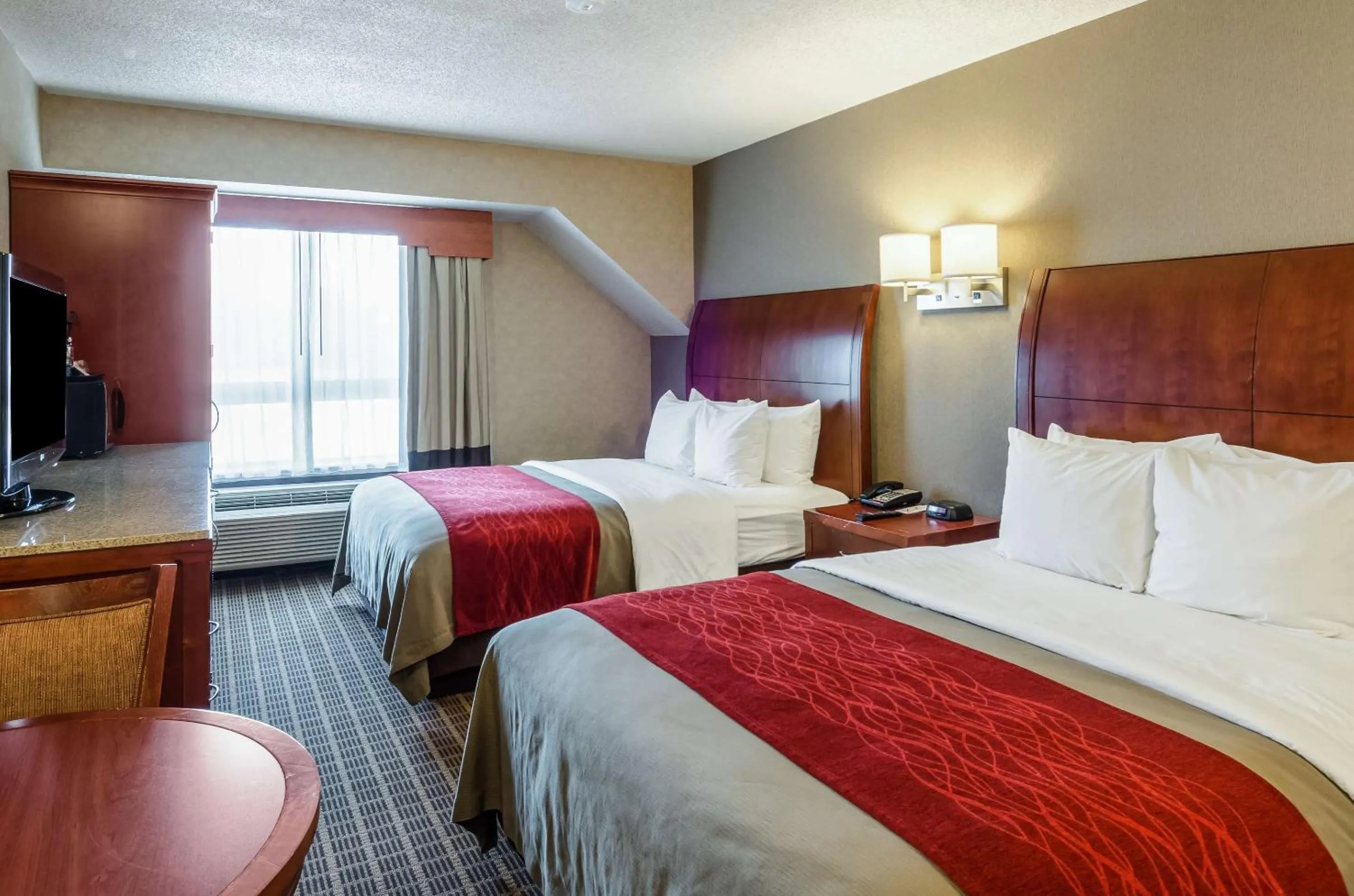 Queen Room with Two Queen Beds - Non-Smoking in Comfort Inn & Suites West Springfield