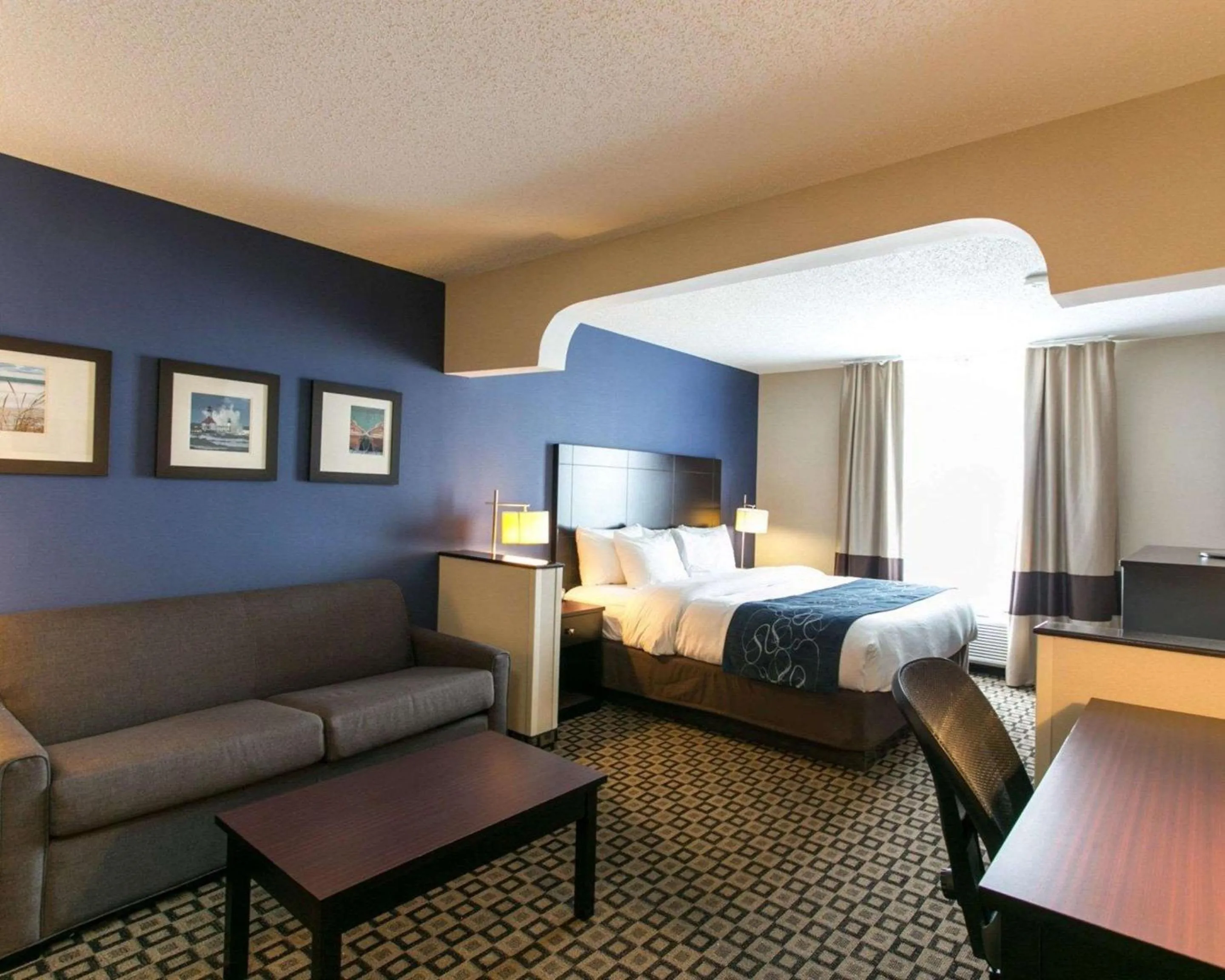 King Suite - Disability Access/Non-Smoking in Comfort Suites Benton Harbor - St Joseph