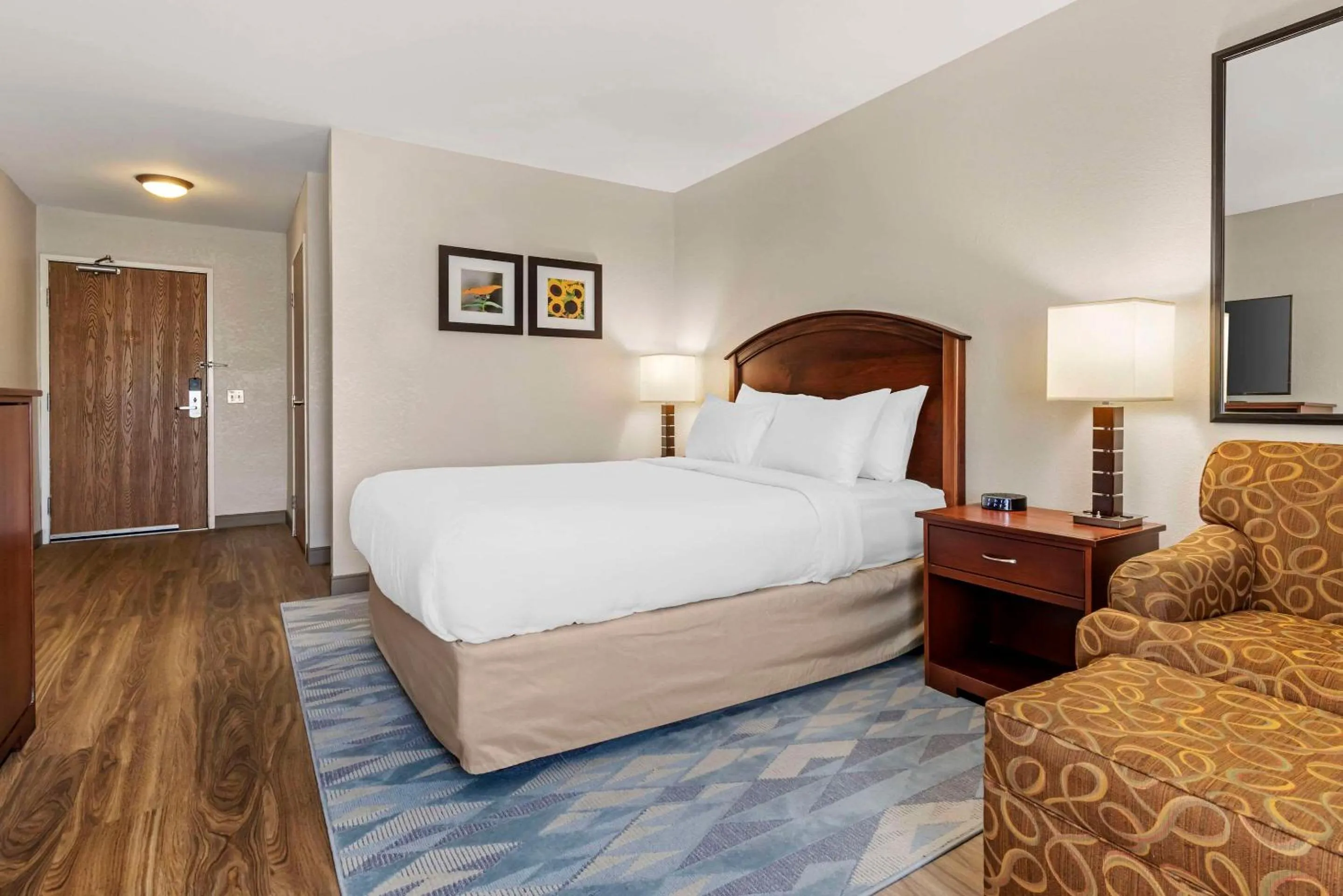 Queen Room with Roll-In Shower - Accessible/Non-Smoking in Comfort Inn Albert Lea at Trails Travel Center