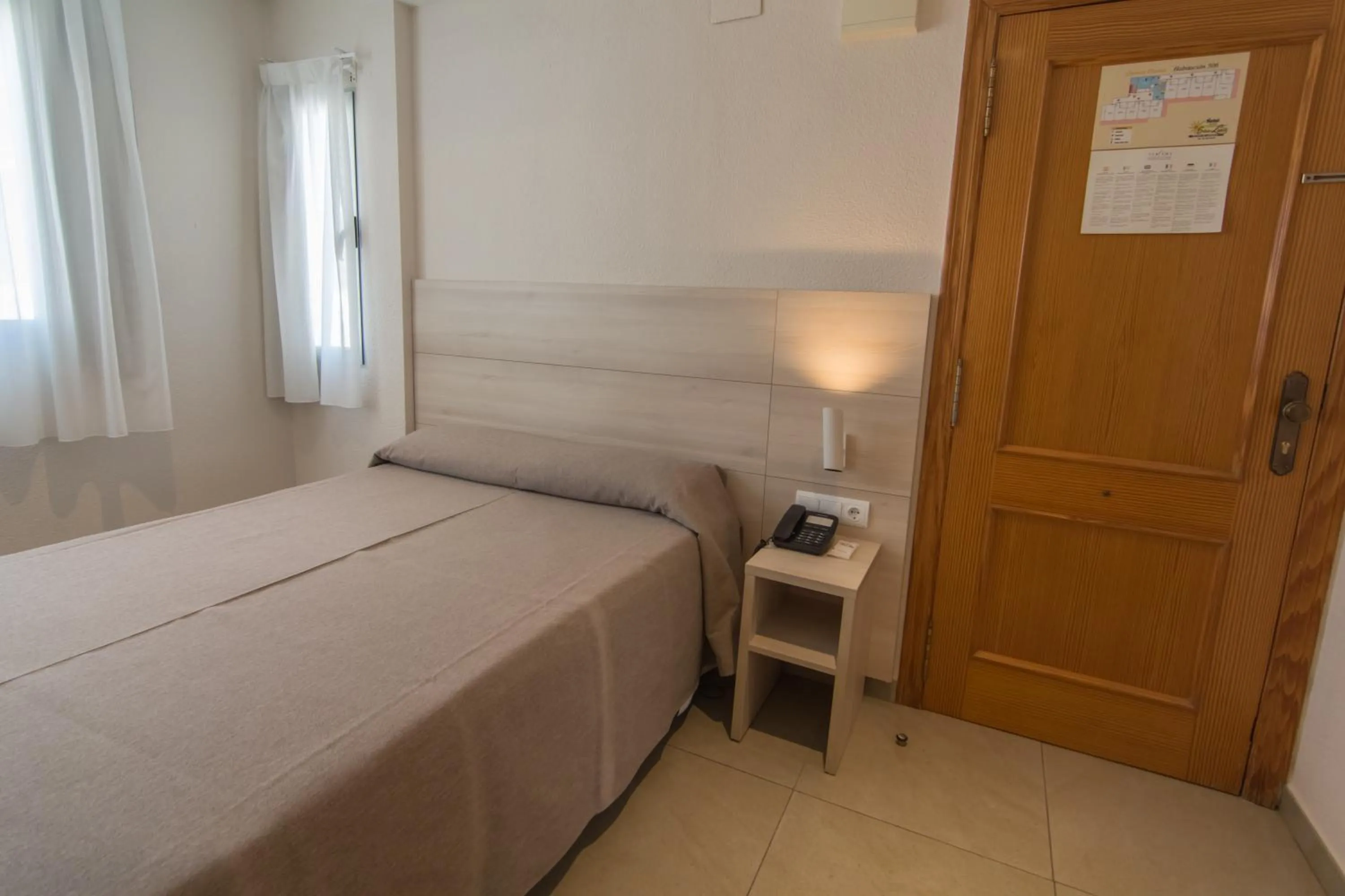 Interior Double Room without Terrace in Hotel San Luis