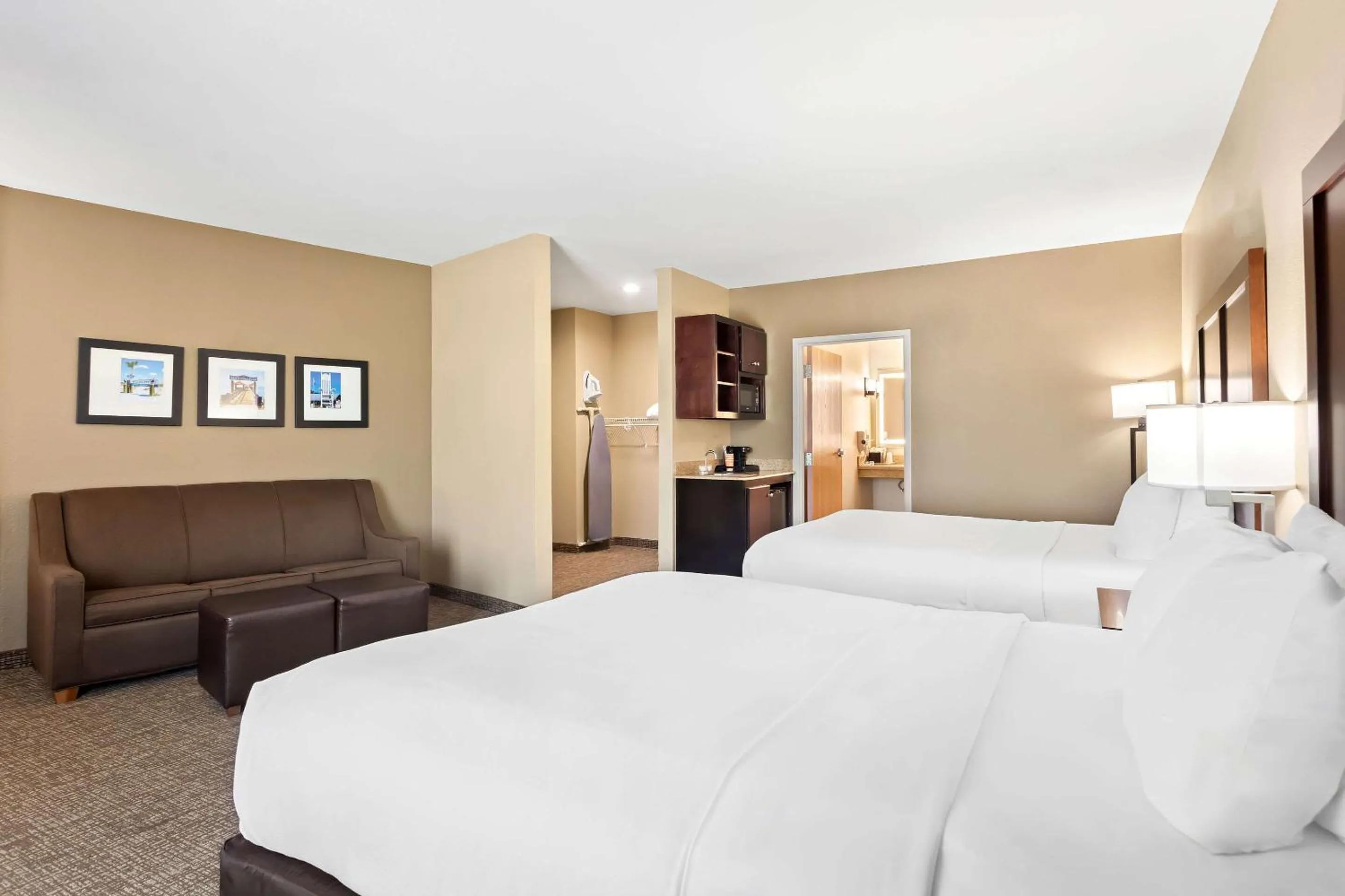 Queen Room with Two Queen Beds - Disability Access/Non-Smoking in Comfort Suites
