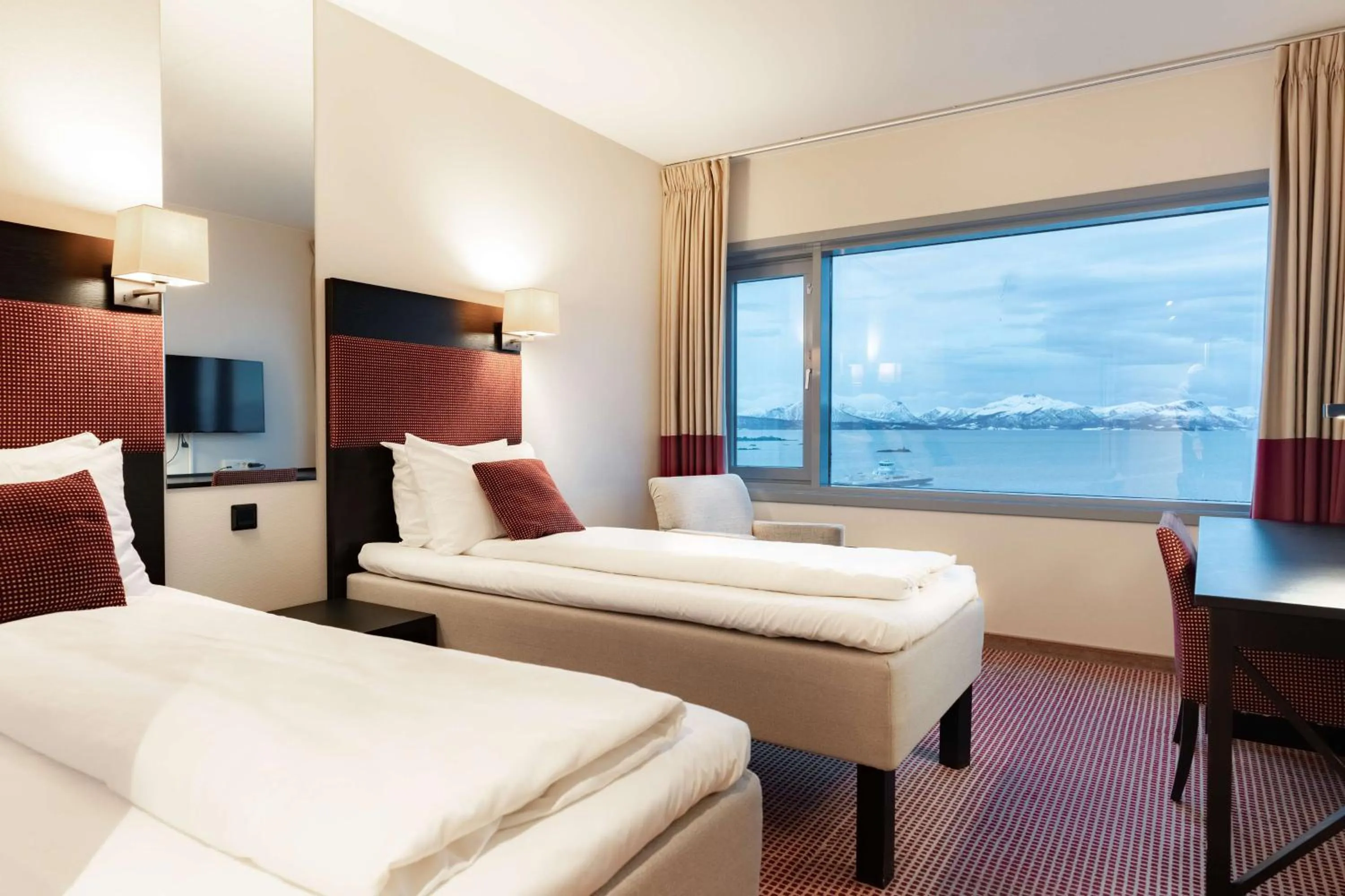 Twin Room in Scandic Seilet Hotel