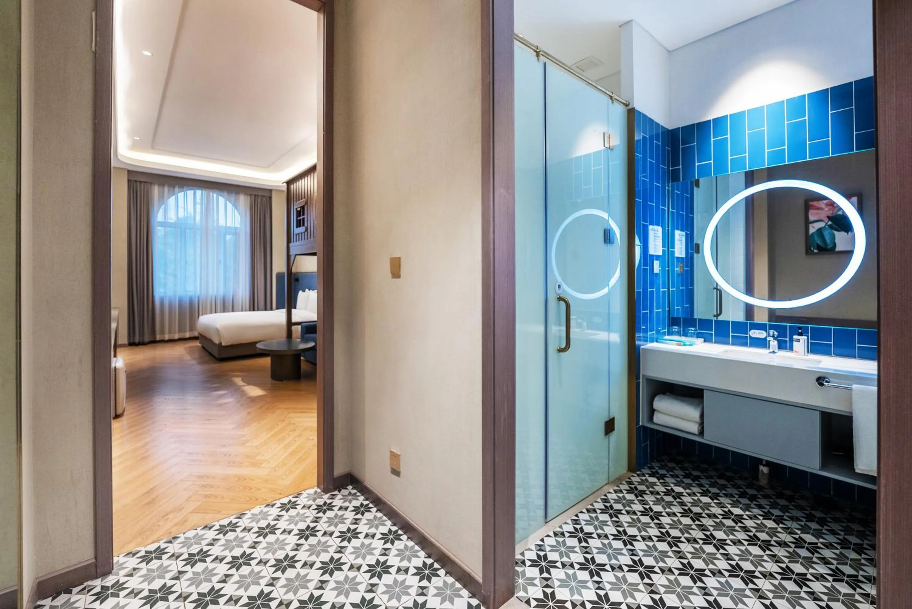 Family Non-Smoking Room With Two Beds in Holiday Inn Express Beijing Badaling by IHG