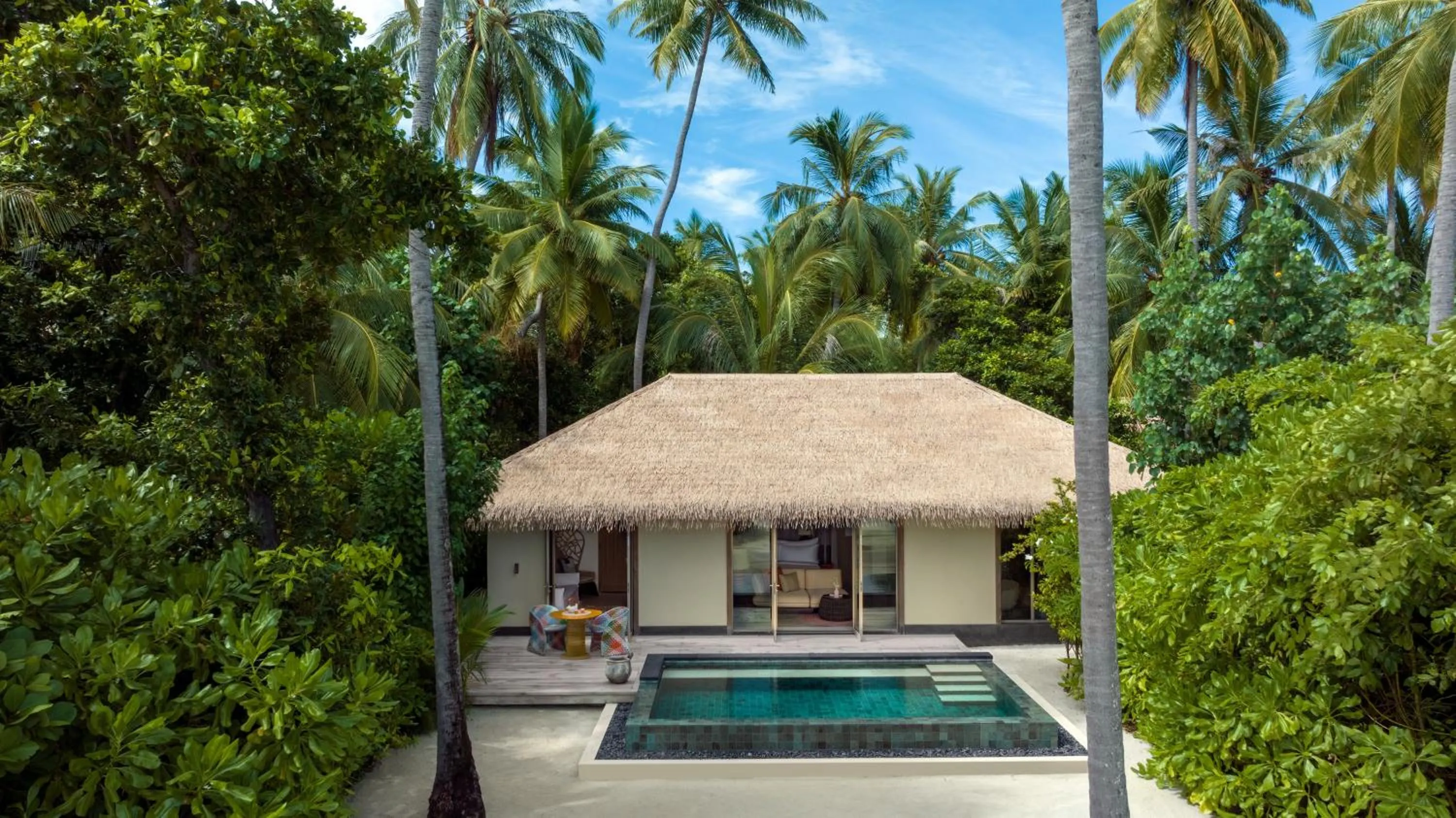 Family Villa with Beach Pool - Club Benefits in Intercontinental Maldives Maamunagau Resort with Club benefits by IHG