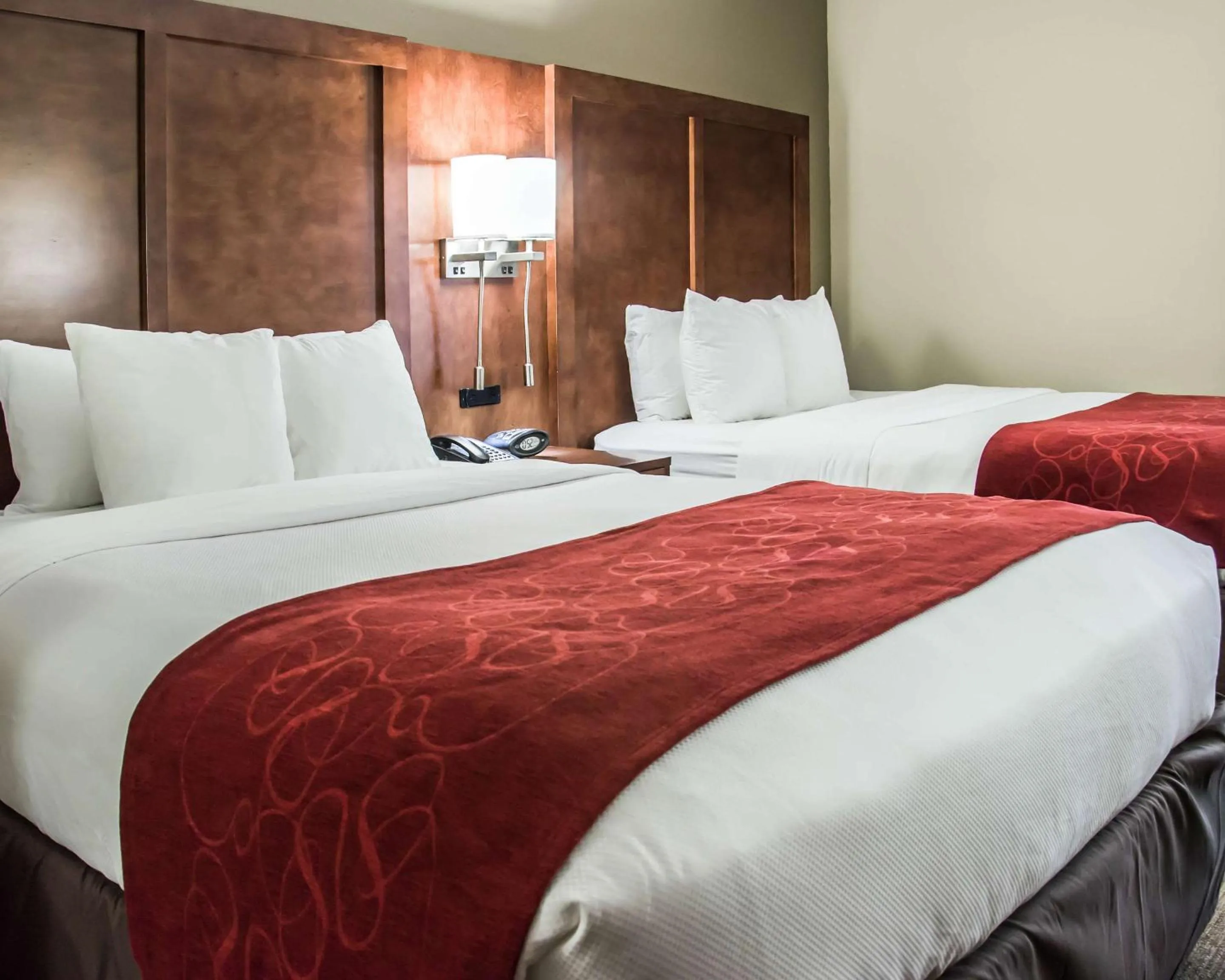 Queen Suite with Two Queen Beds - Non-Smoking in Comfort Suites University - Research Park