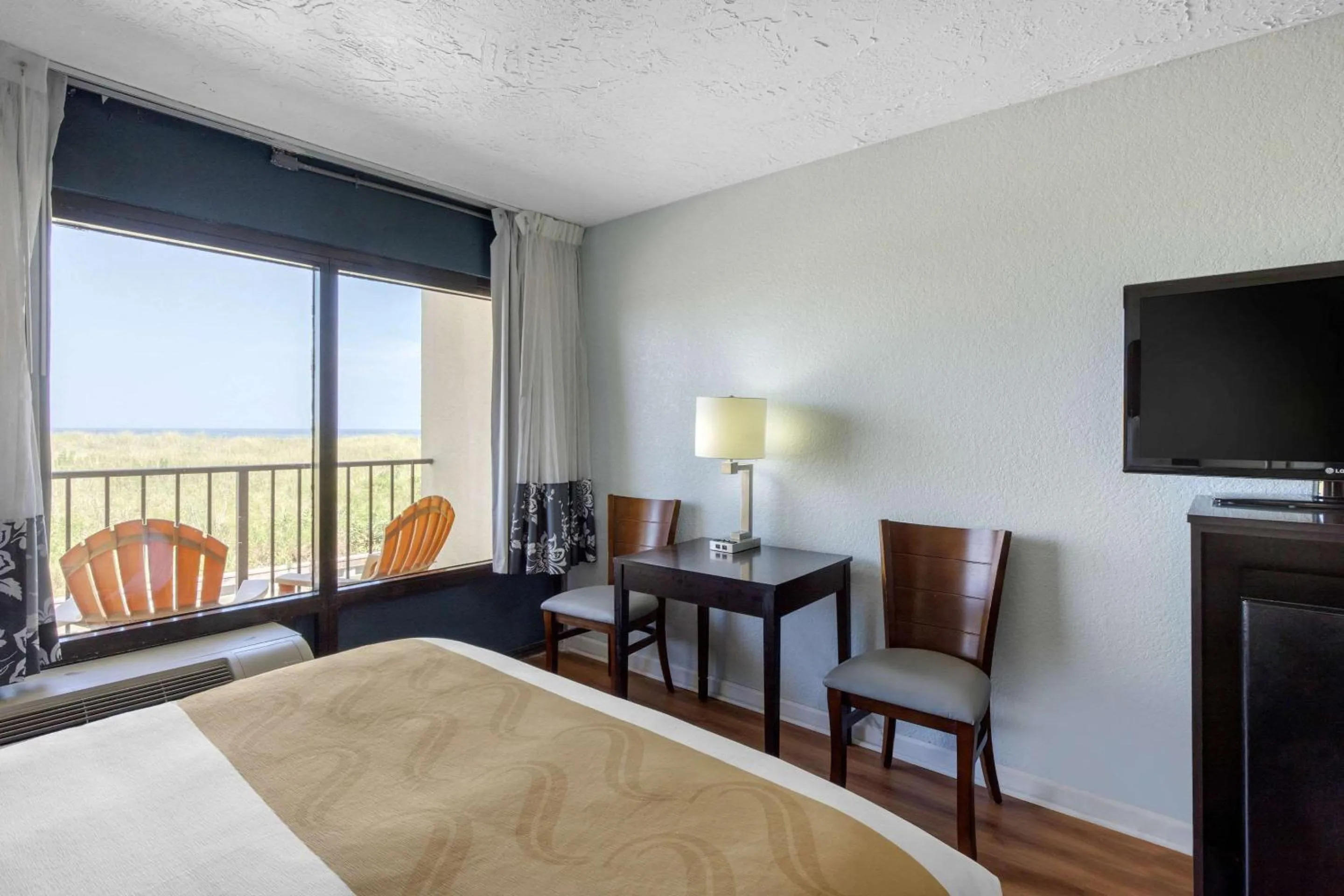 Queen Room with Two Queen Beds and Balcony - Non-Smoking in Quality Inn Carolina Oceanfront