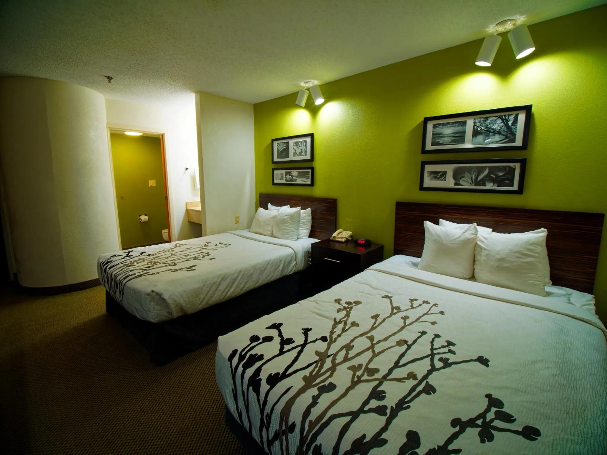 Double Room with Two Double Beds - Non-Smoking in Sleep Inn