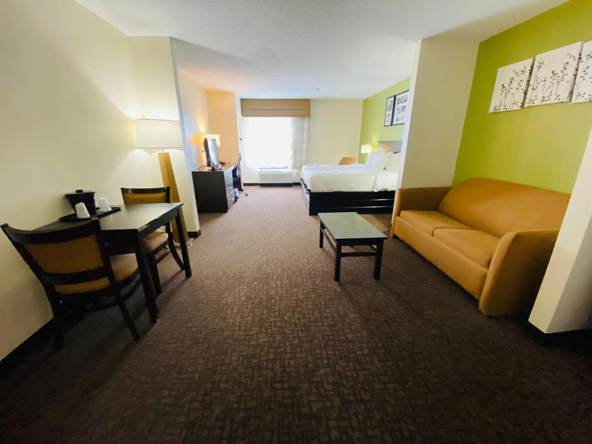King Suite with Whirlpool - Non-Smoking in Sleep Inn & Suites Jacksonville near Camp Lejeune