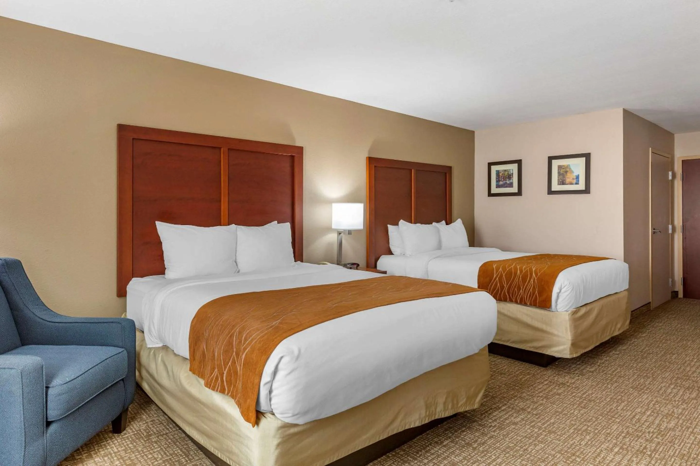 Queen Room with Two Queen Beds - Accessible/Non-Smoking  in Comfort Inn Smithfield near I-95